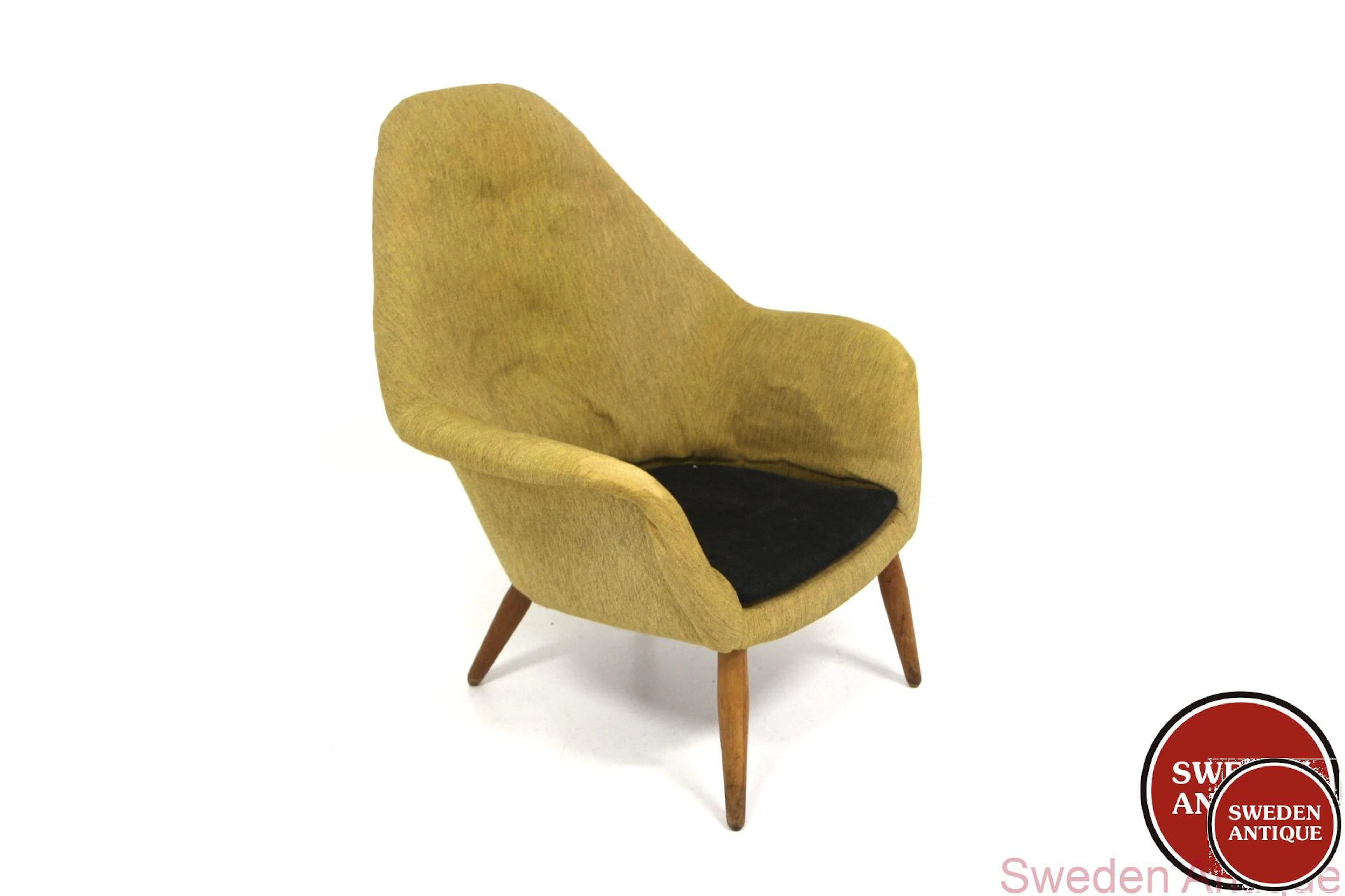 Lounge chair 1950s Den. Oak