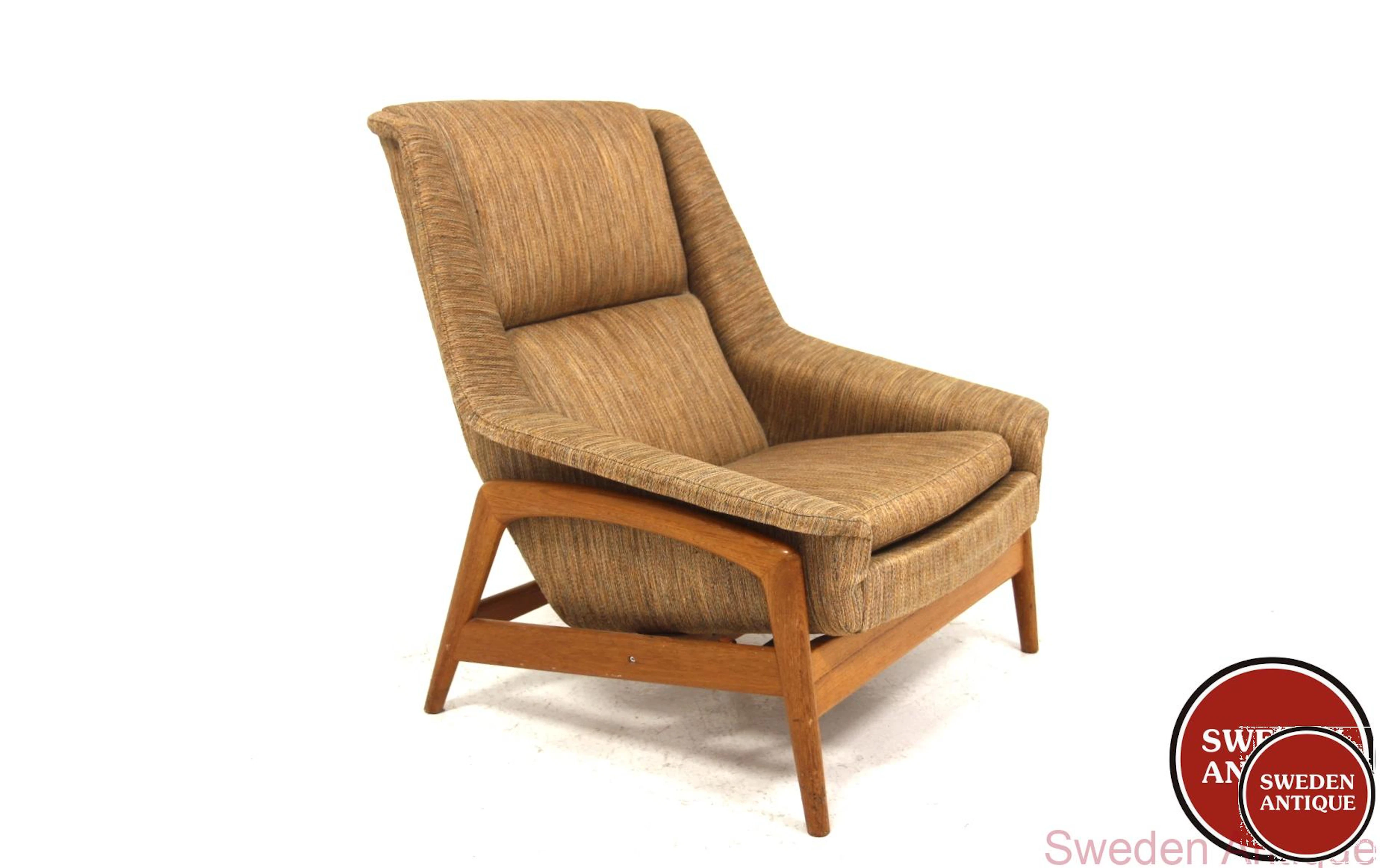 Lounge chair / Reclining chair Profil Folke Ohlsson for DUX, Ljungs