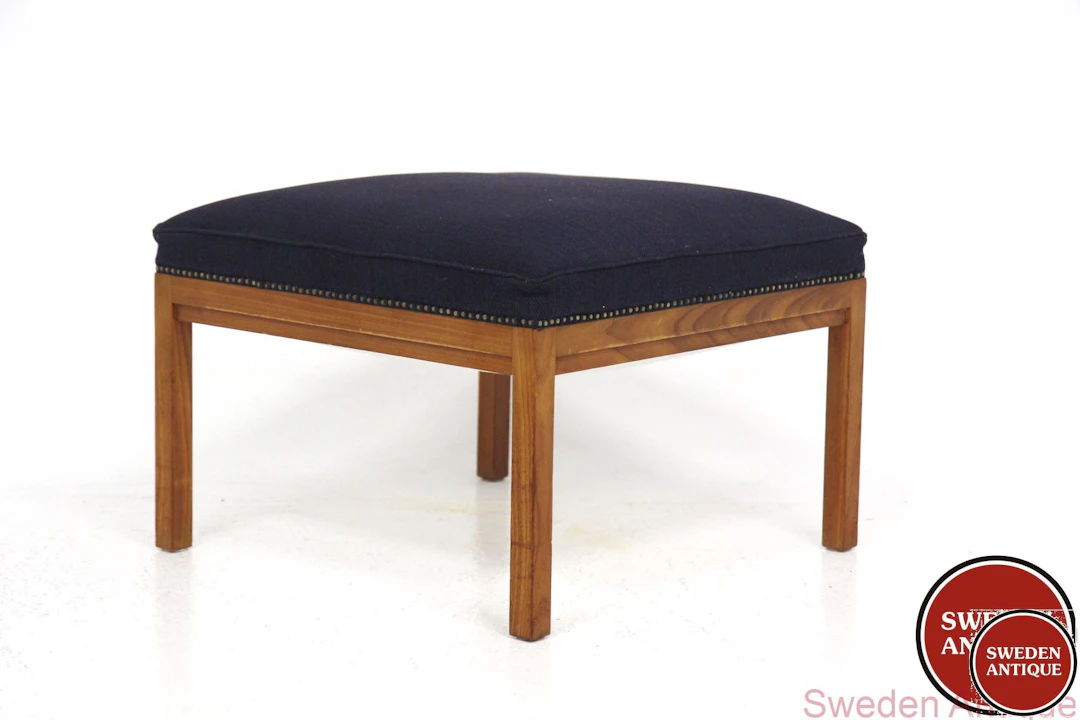 Foot stool 1960s Swe. Teak