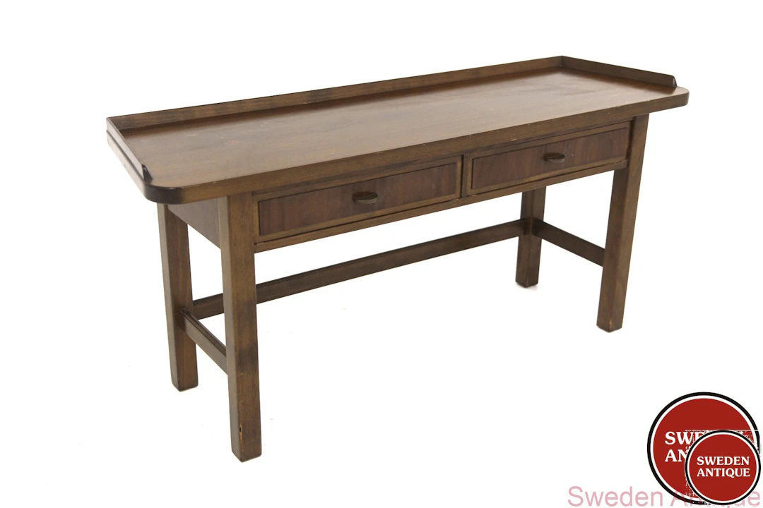 Chest of drawers 1960s Swe. Beech Metal