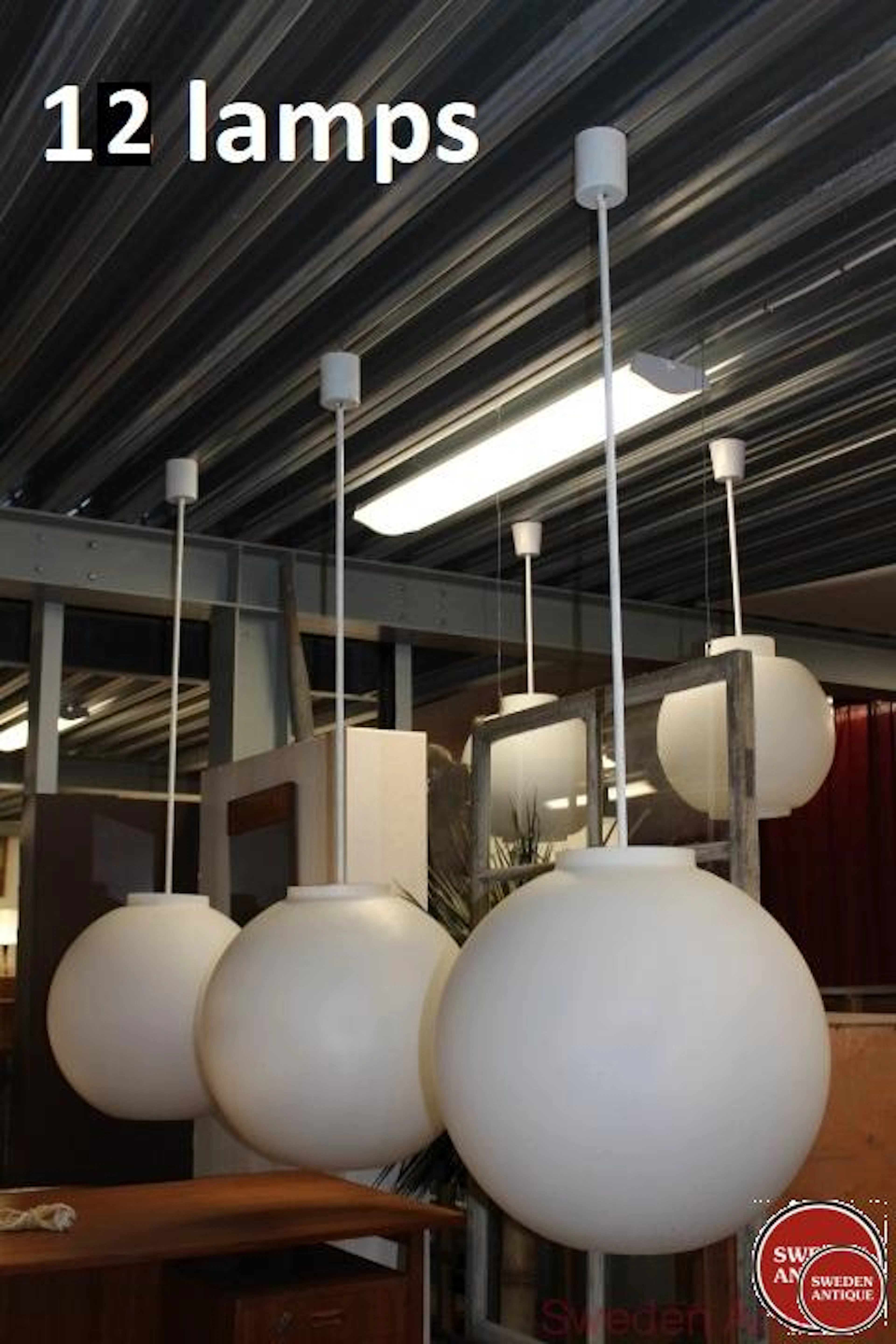 12 BIG Ceiling lampØ 55 cm