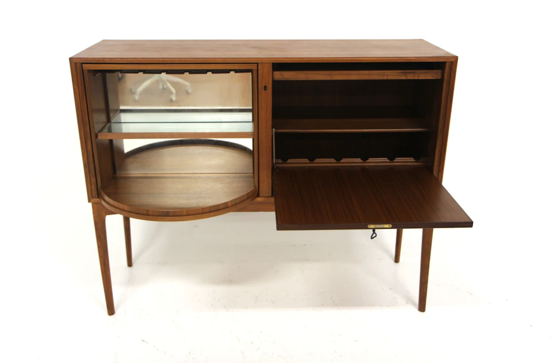 Bar cabinet Sola Møbelfabrik Ganddal Year: 1960s Origin: Nor. Material: