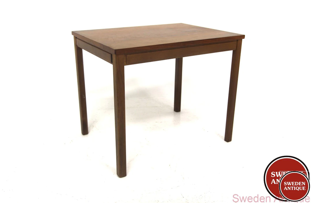 Side table Year: 1960s Origin: Swe. Material: Teak Beech W: 60cm D:
