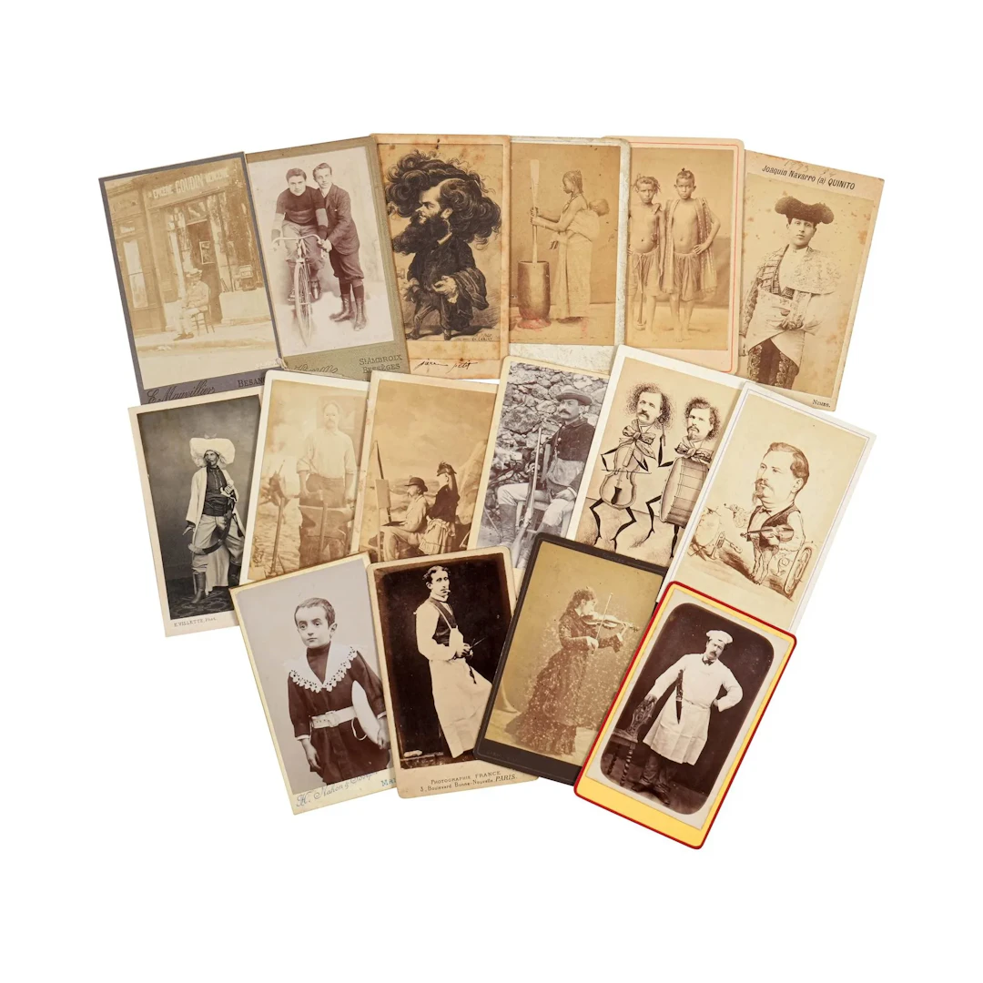PORTRAITS DIVERS DONT METIERS 1860-1900 - Lot 43