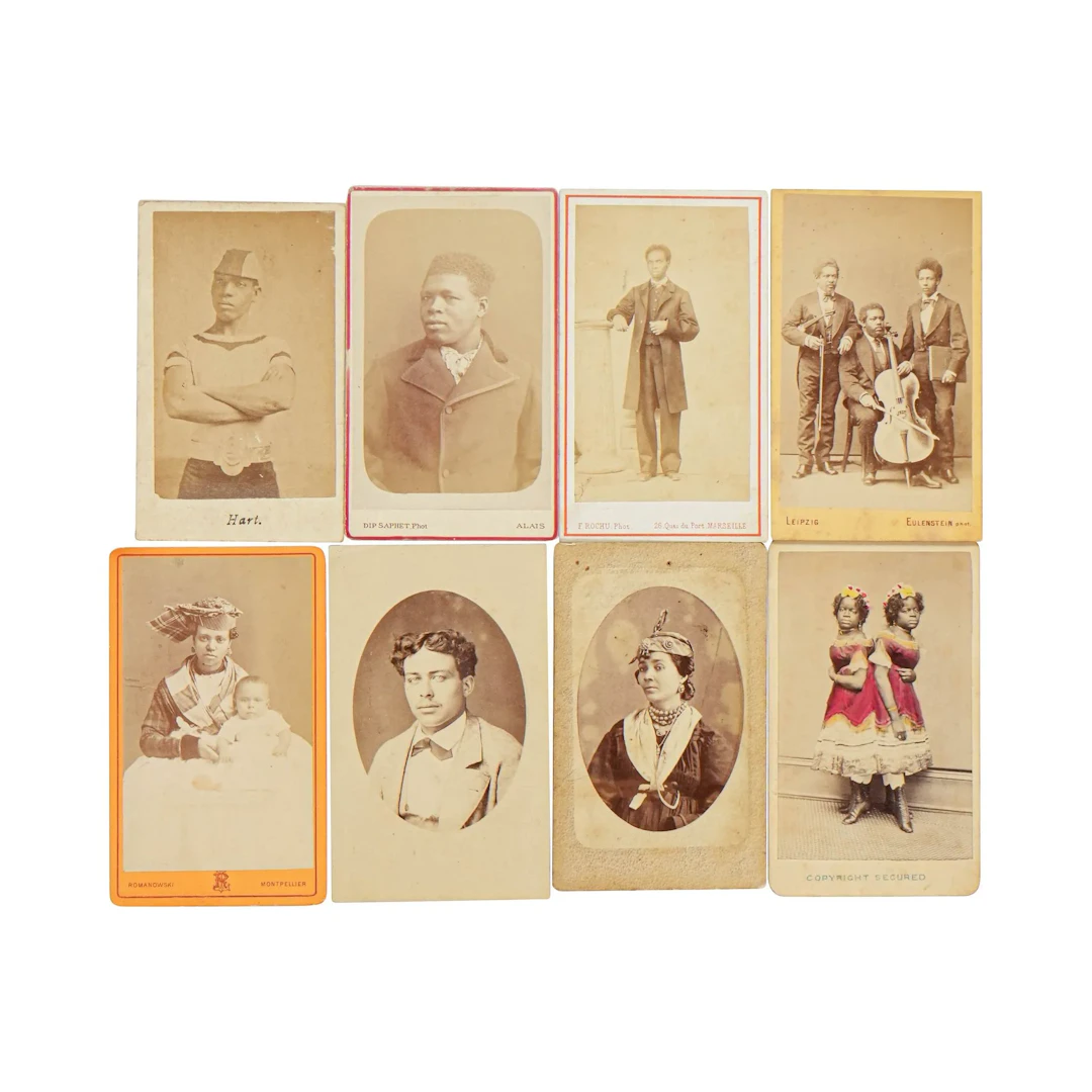 PORTRAITS DE GENS DE COULEUR, c. 1860 - Lot 54