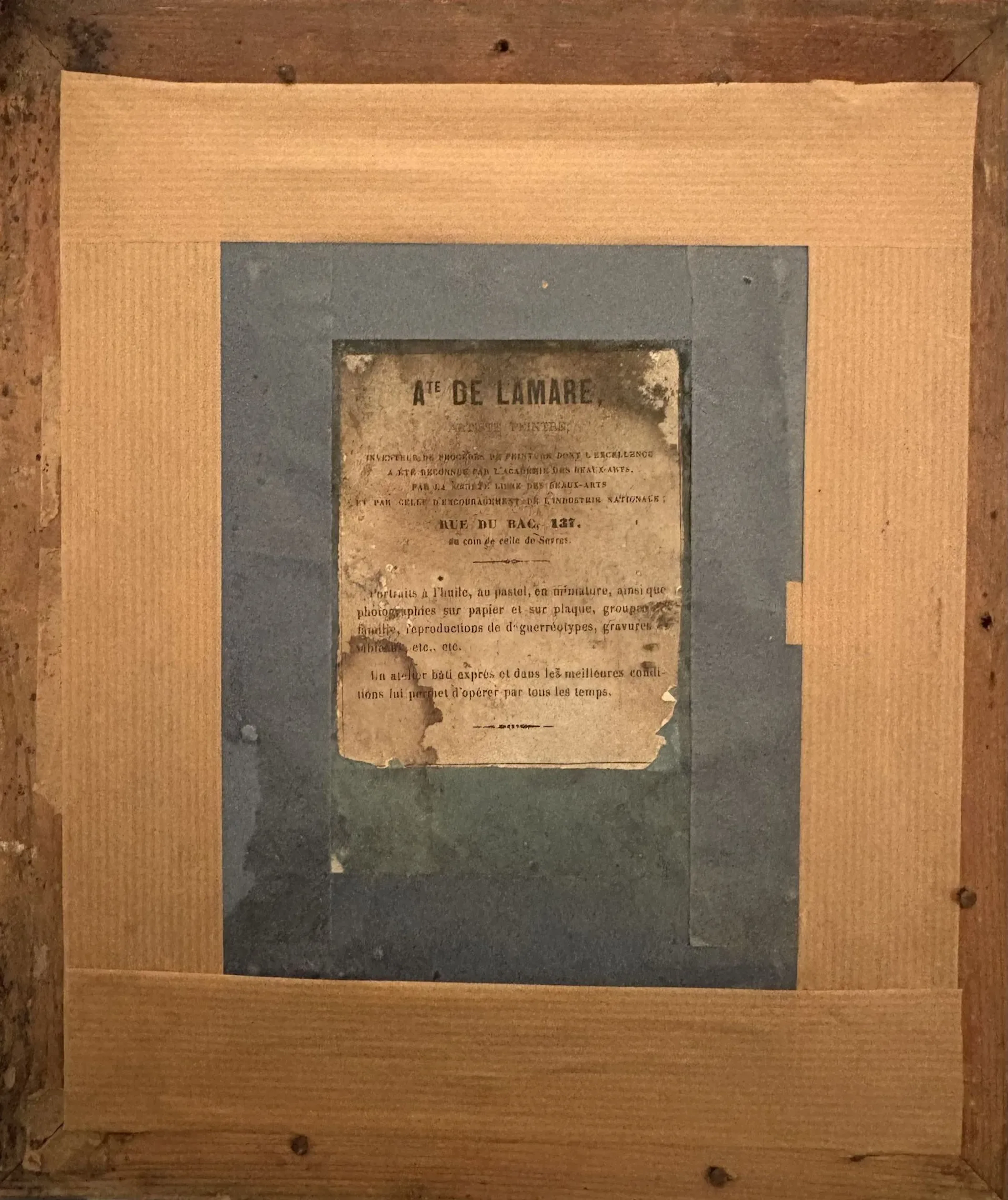 A. DE LAMARE, rue du Bac, Paris - Lot 23