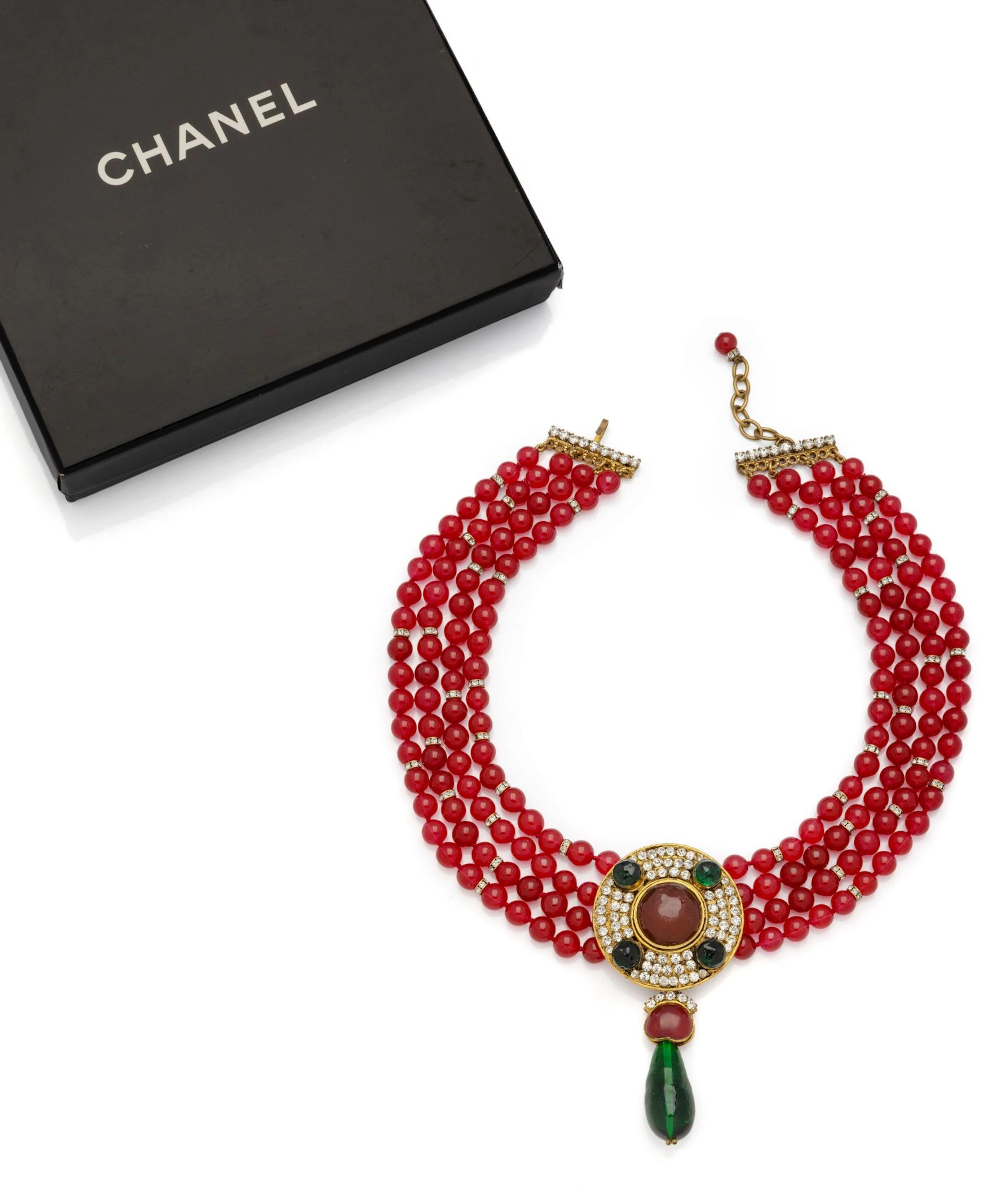 CHANEL Haute Couture circa 1988-1992 par Gripoix - Lot 308
