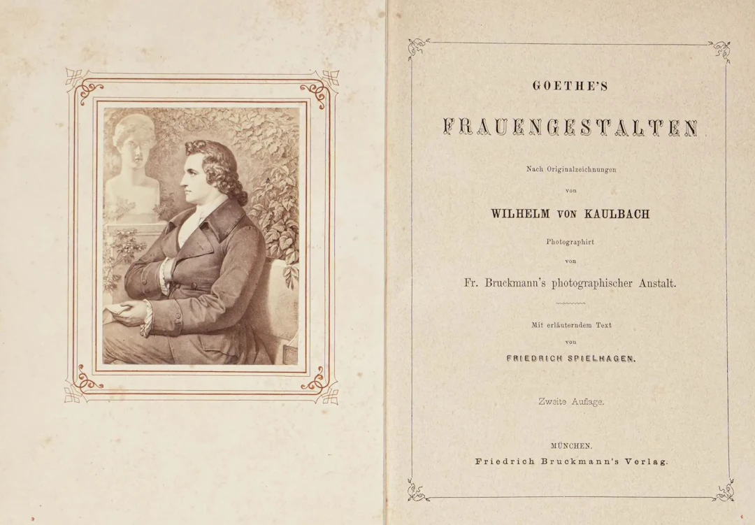 LES FIGURES FEMININES DE GOETHE - Lot 7