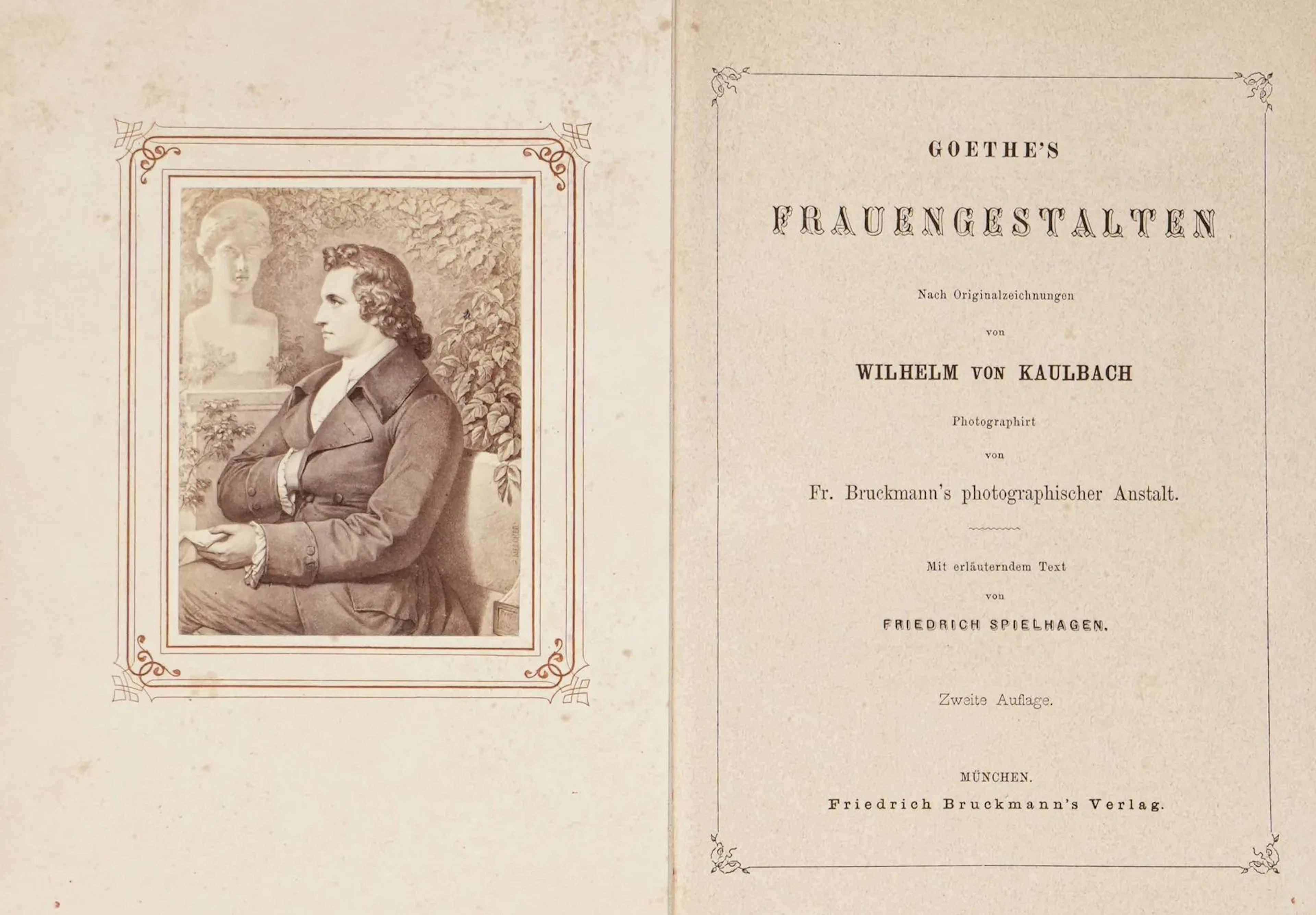 LES FIGURES FEMININES DE GOETHE - Lot 7