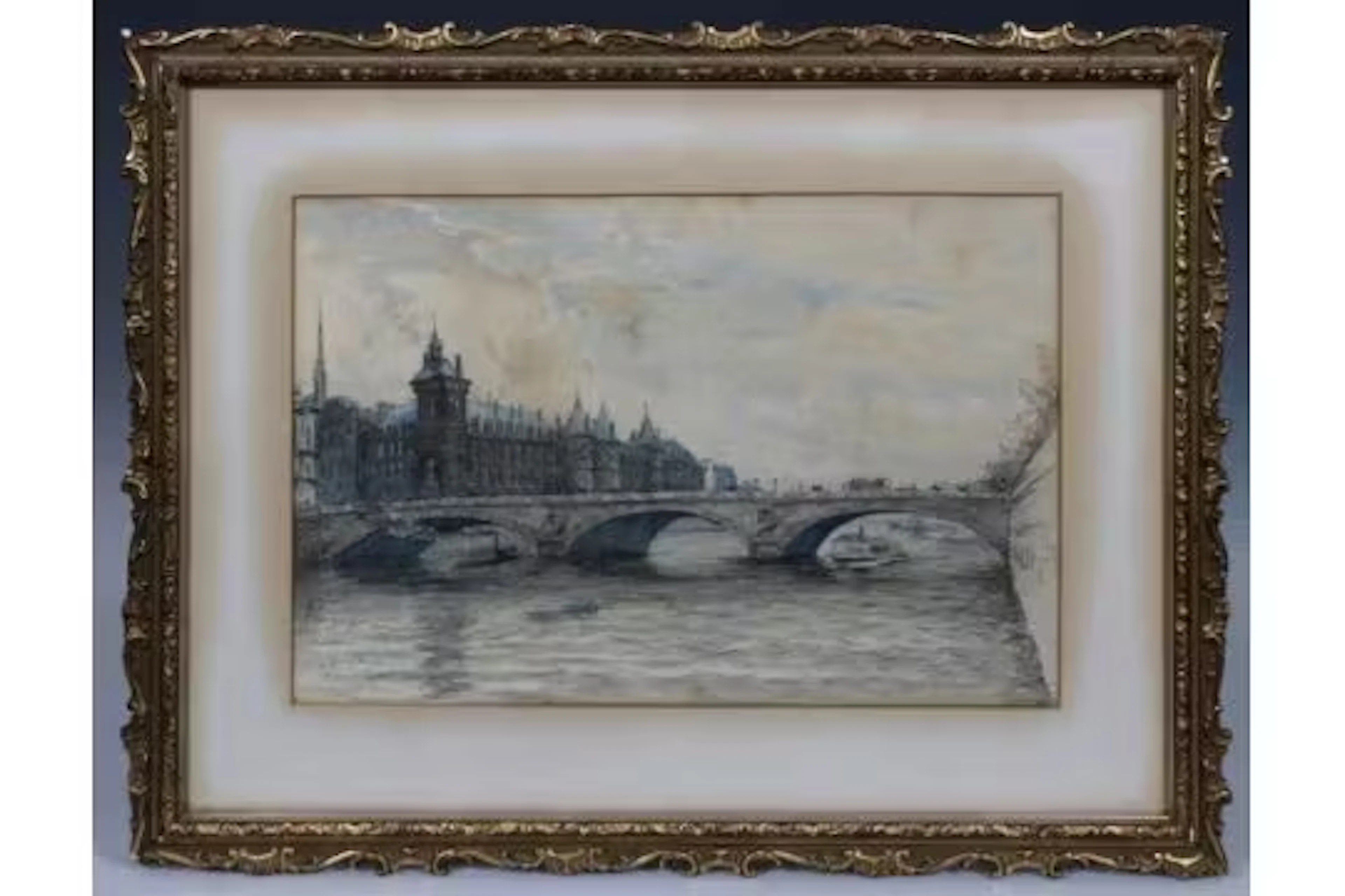Frank Myers Boggs (American, 1855-1926), Le Palais de Justice from
