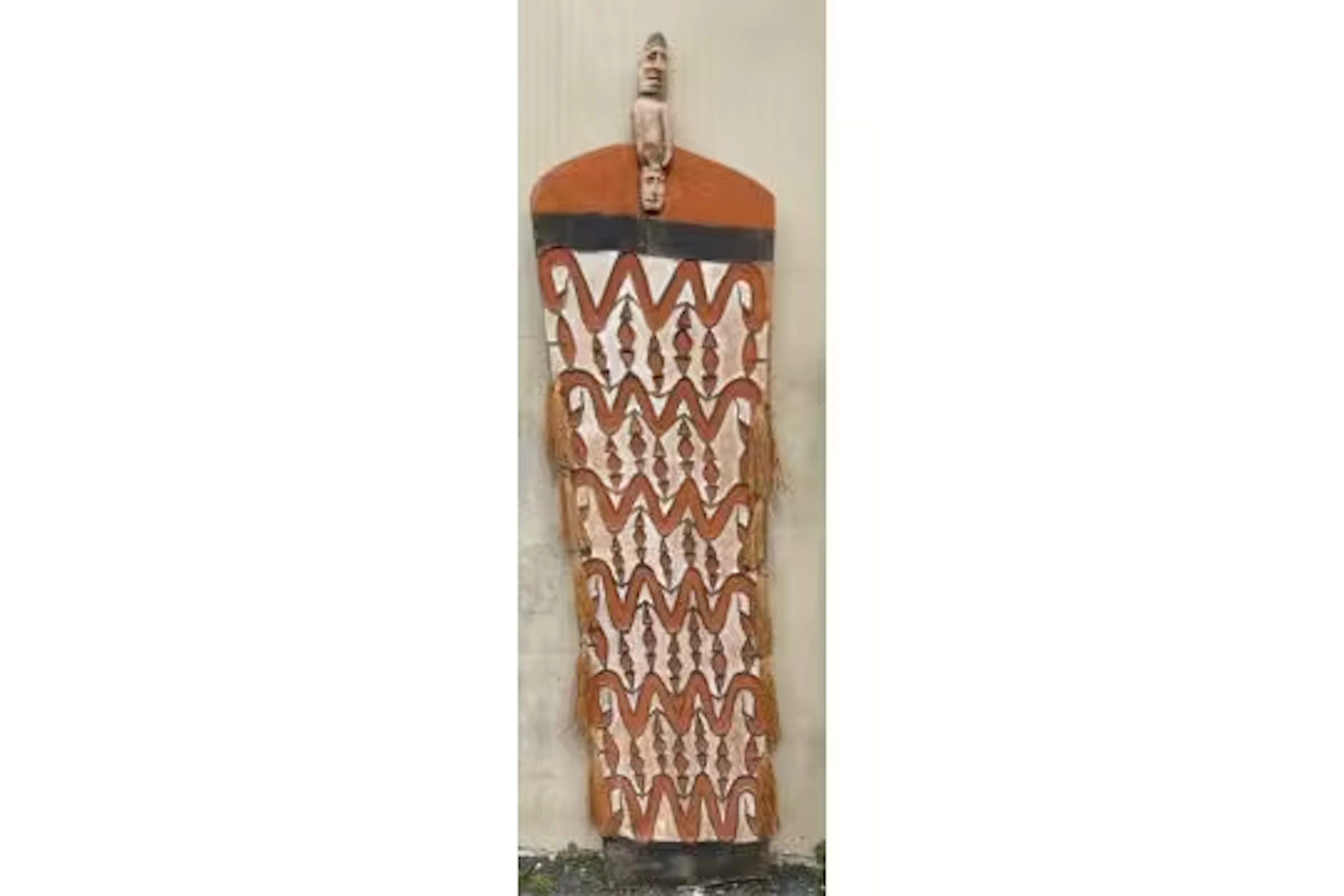 Tribal Art - Papua, Central Asmat, war shield, 20th century, made
