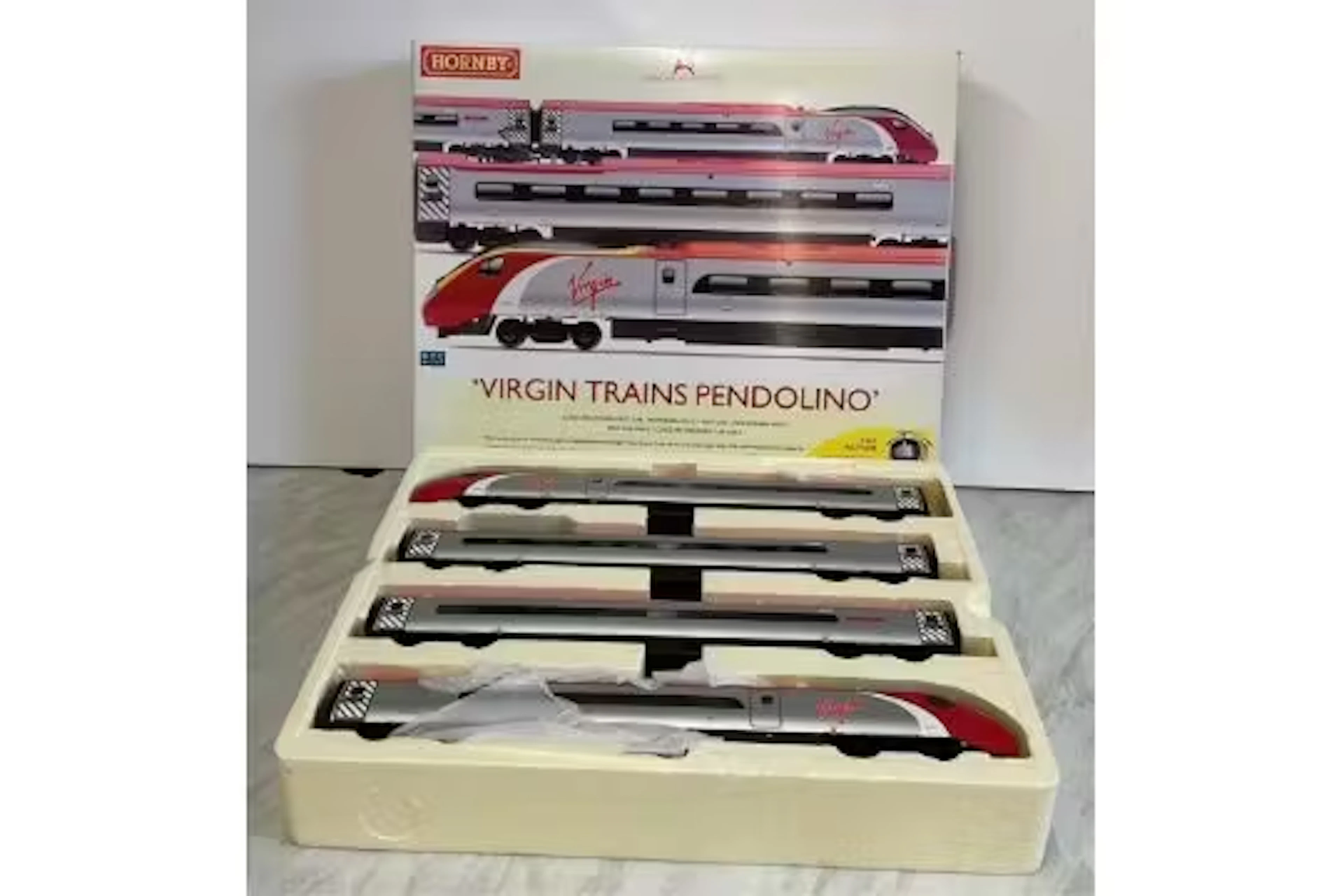 OO Gauge - Hornby two (2) train packs, to include 'Virgin Trains Pendolino'
