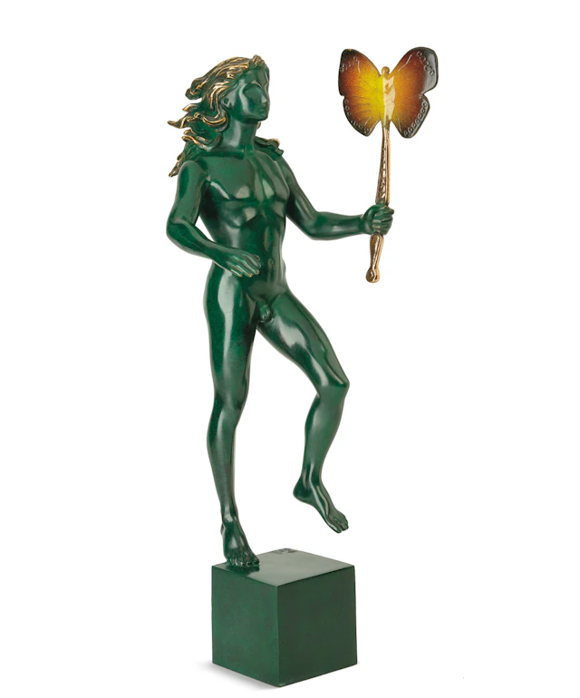 Man with Butterflie