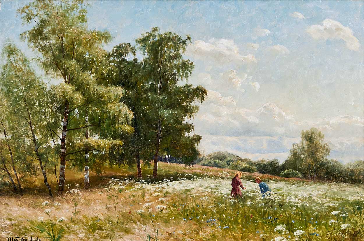 "Högsommar på Blomsteräng" - Olof Krumlinde