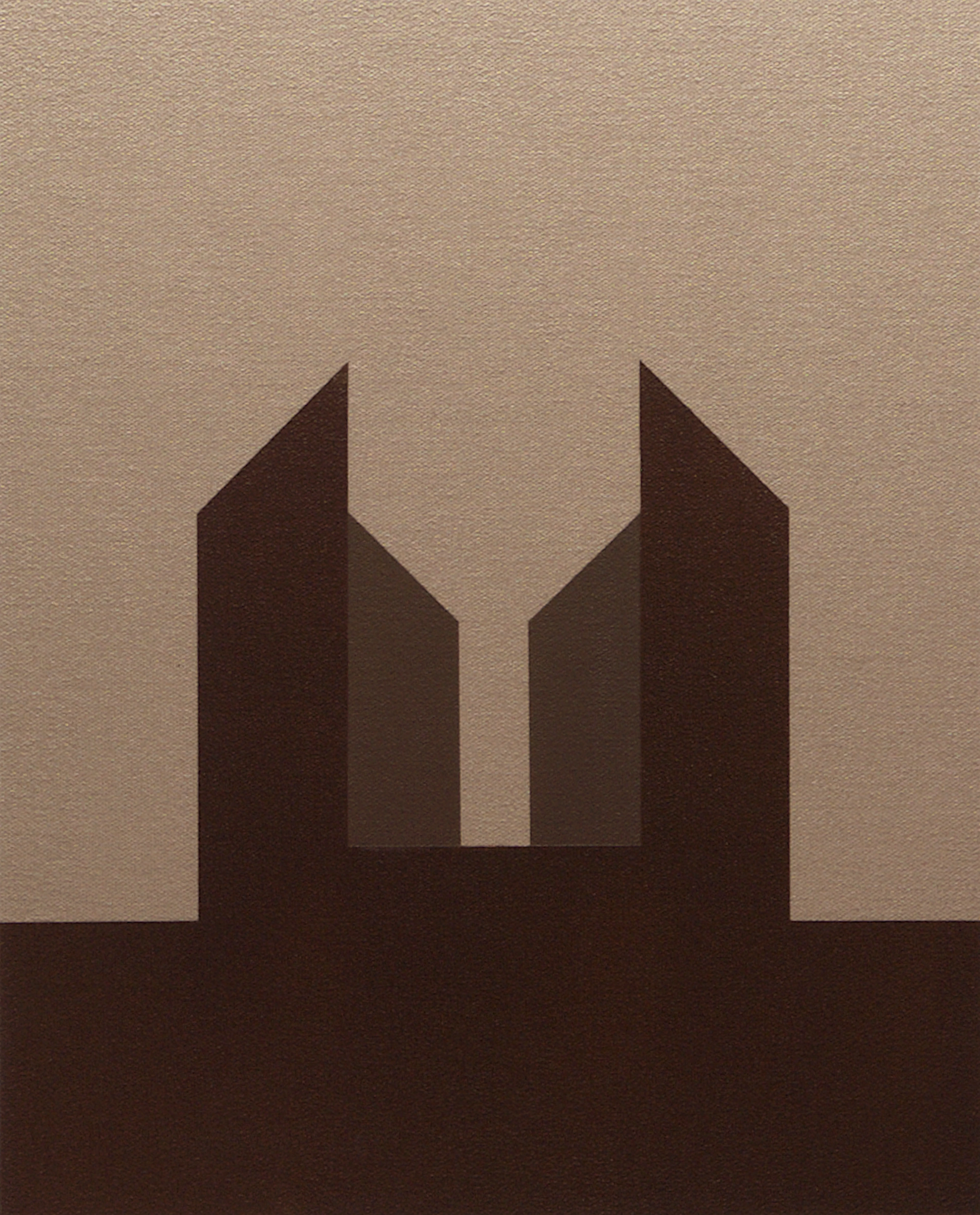 INVICTUS - Modern Minimal Geometric Painting - Rich Moyers