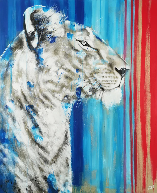 LIONESS #10- RED LIST - Stefanie Rogge