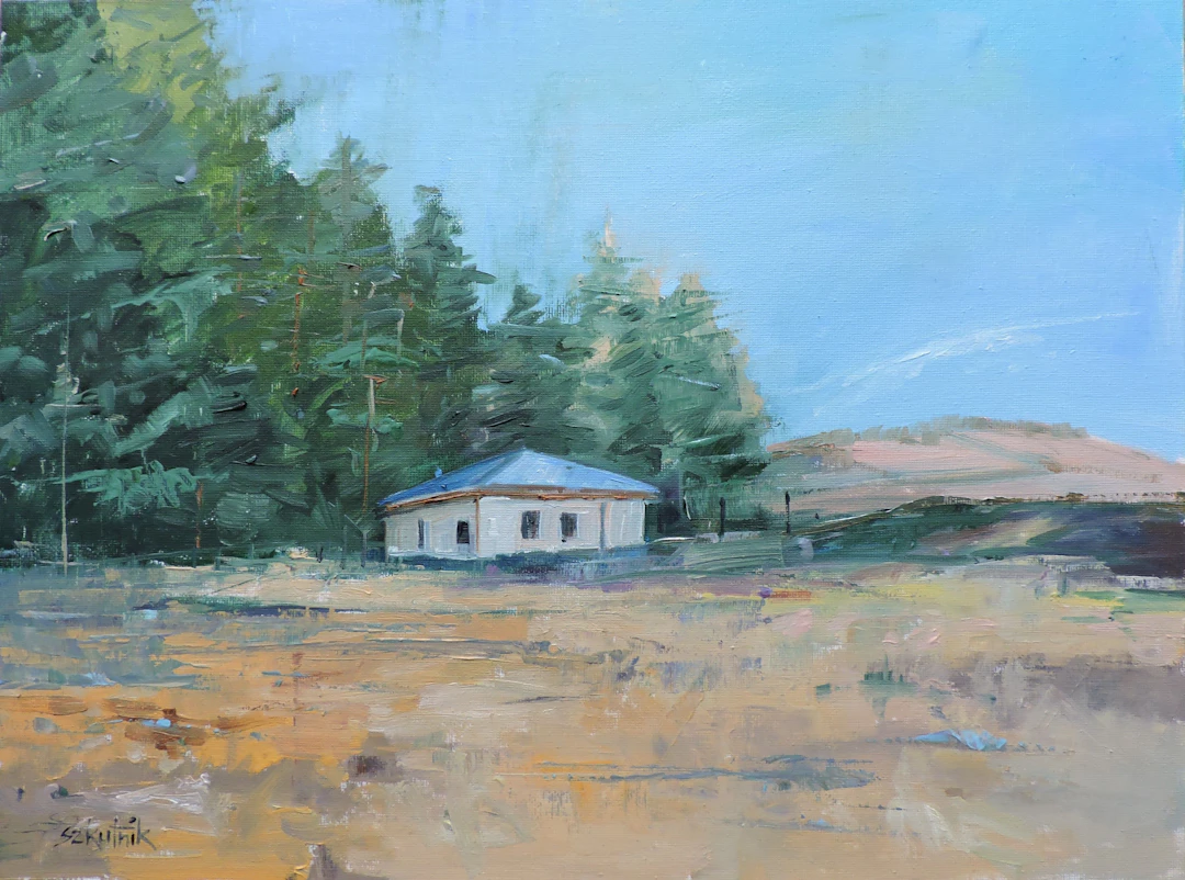 Afternoon at Pine Lake - Richard Szkutnik
