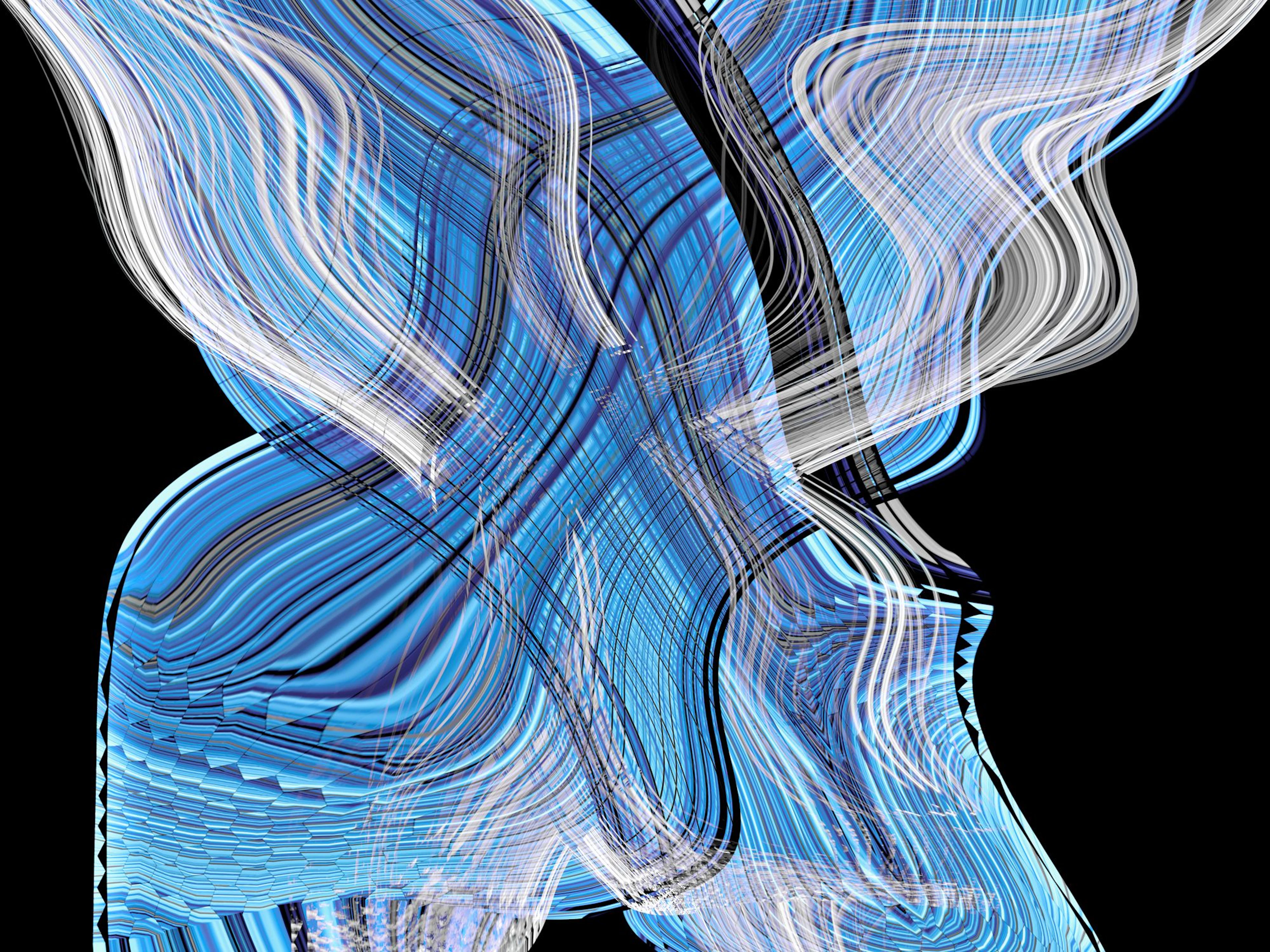 Quantum Entanglement Abstract #52 - Anyes Galleani