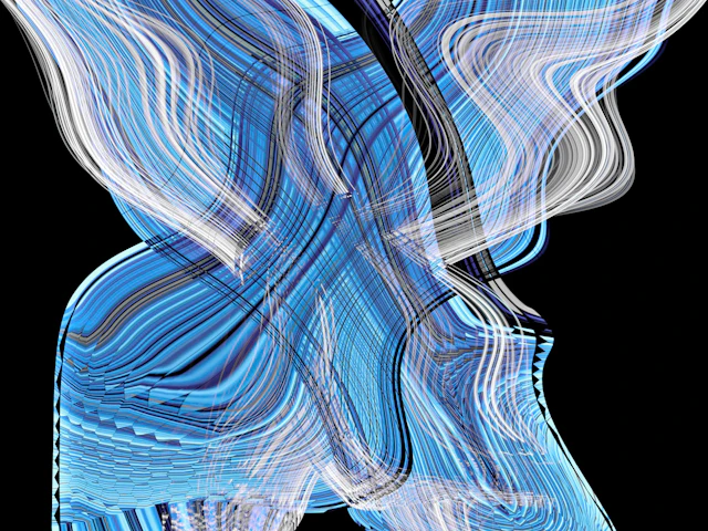 Quantum Entanglement Abstract #52 - Anyes Galleani