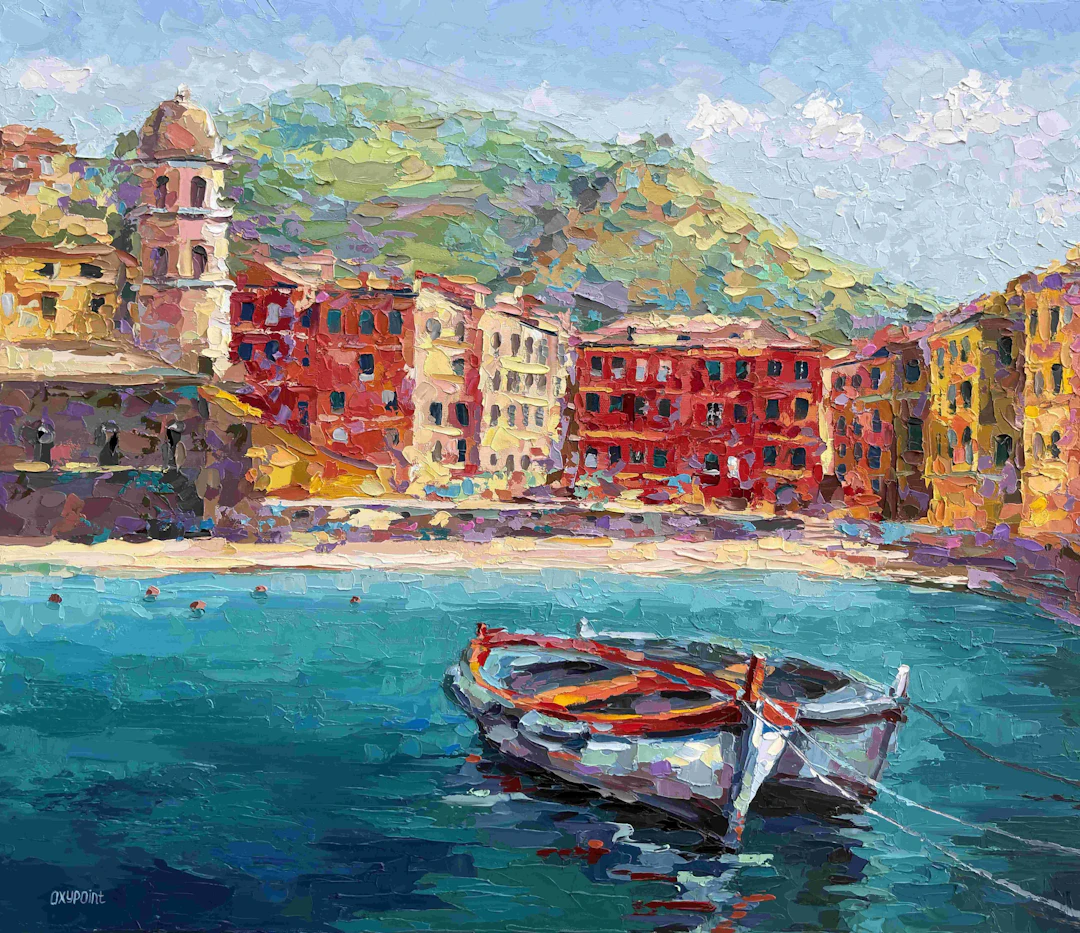 ""Cinque Terre. Italian Riviera"" - Oxana Kravtsova