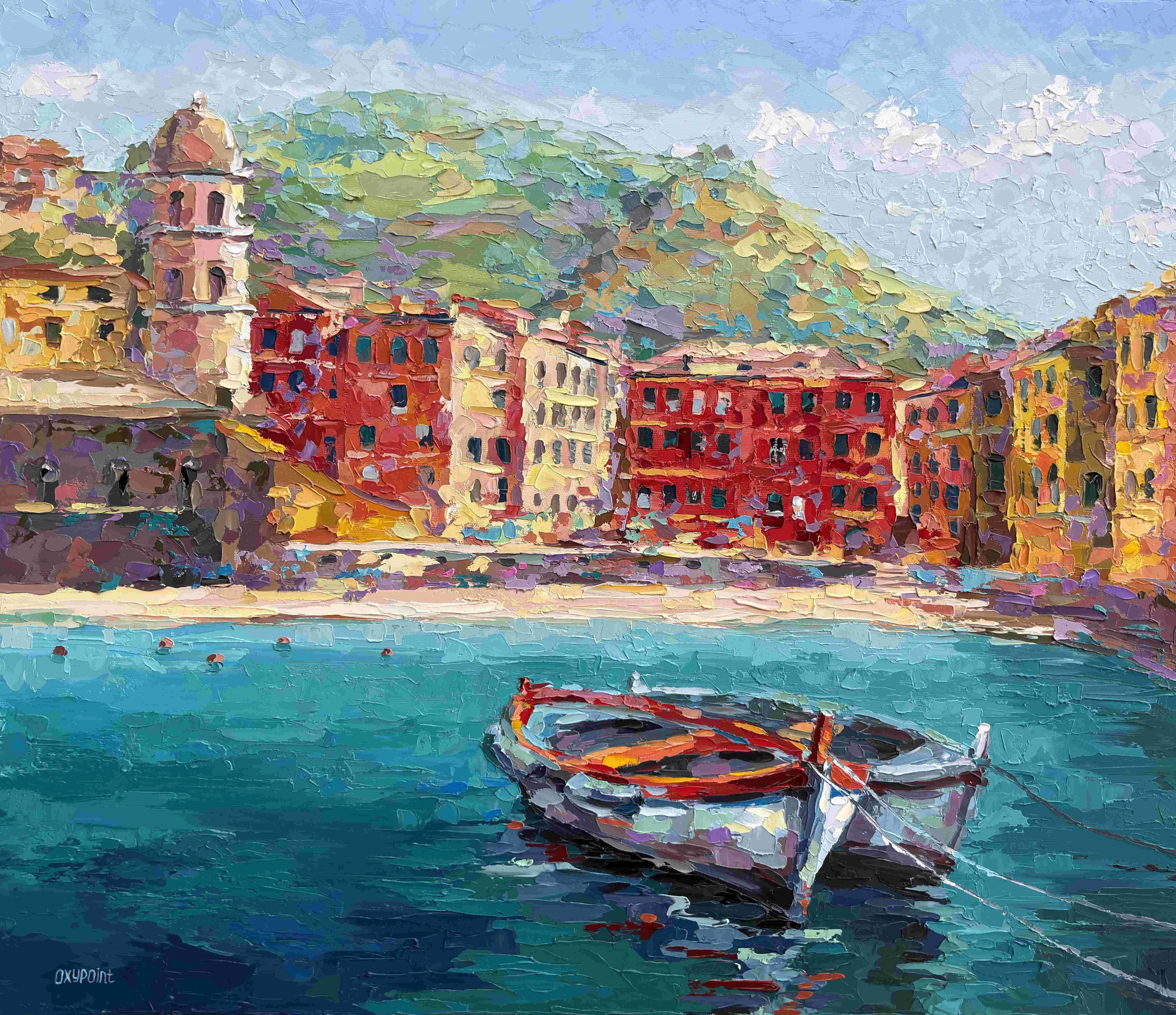 ""Cinque Terre. Italian Riviera"" - Oxana Kravtsova