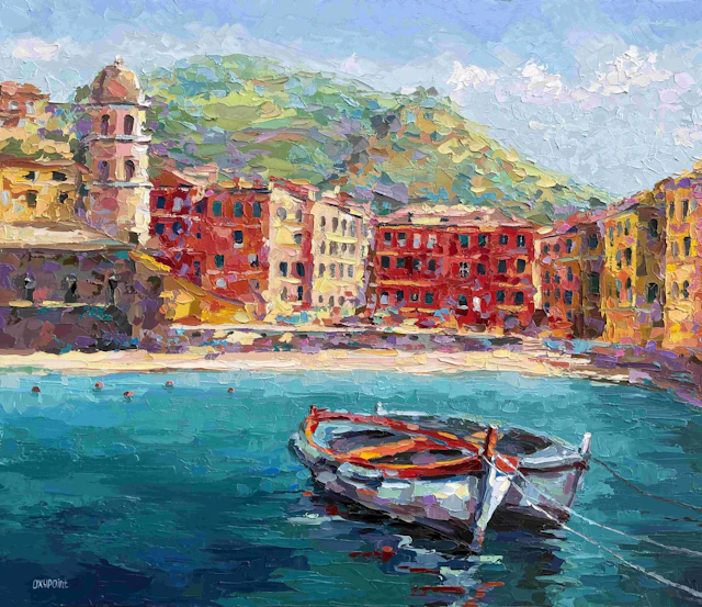 ""Cinque Terre. Italian Riviera"" - Oxana Kravtsova