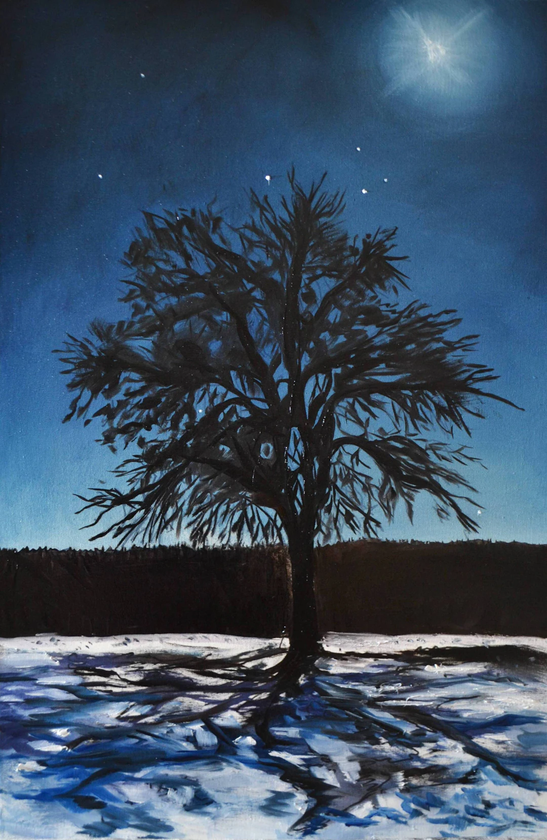 Winter Moon - Valeria Radzievska