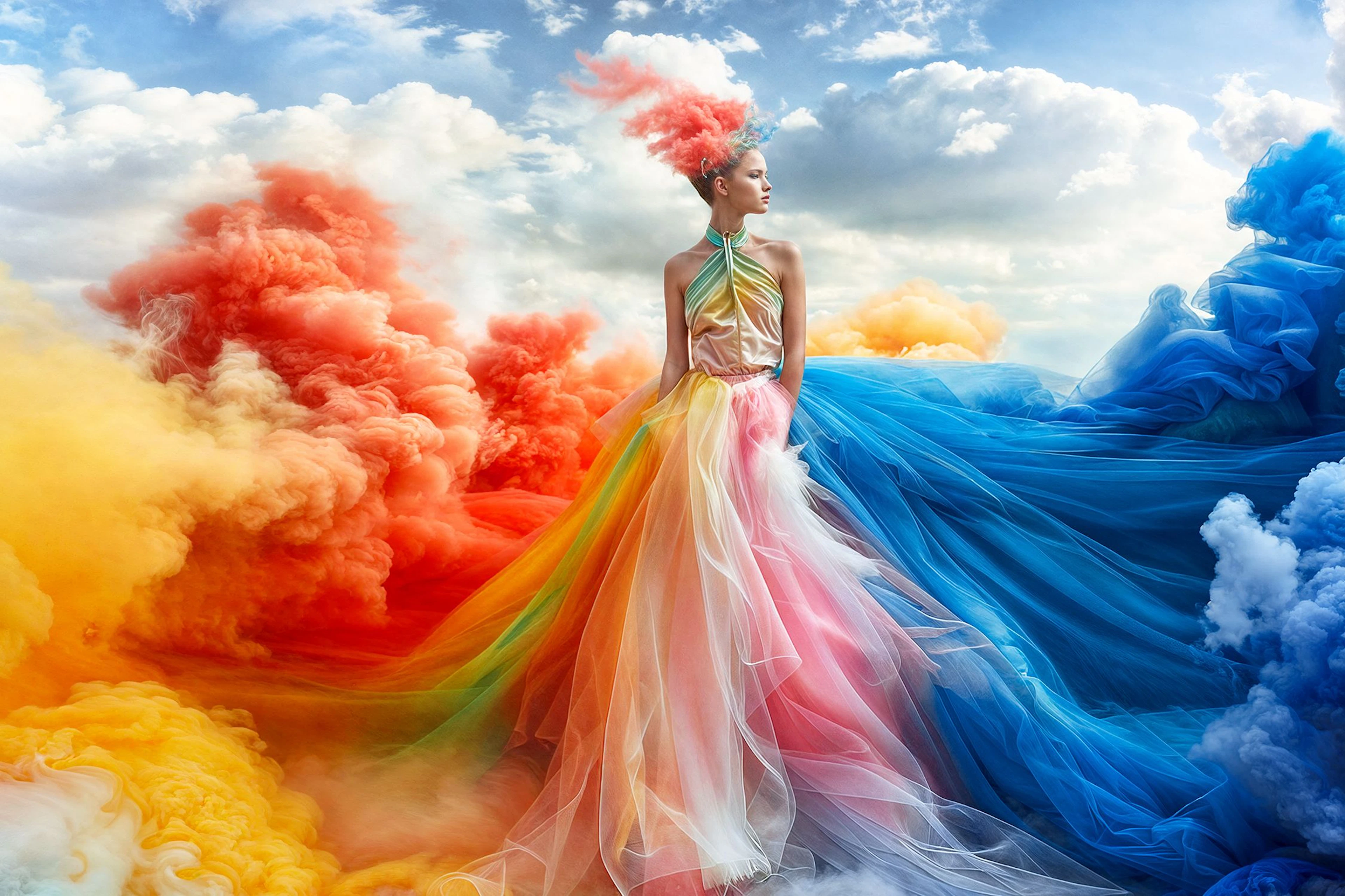 Woman in the Clouds 5 - Michael Filonow