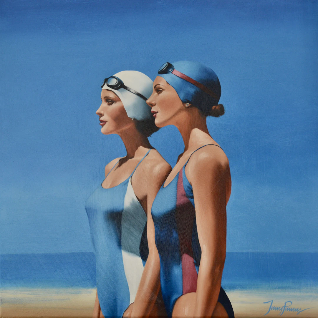 Malibu in Blue - John Popkess