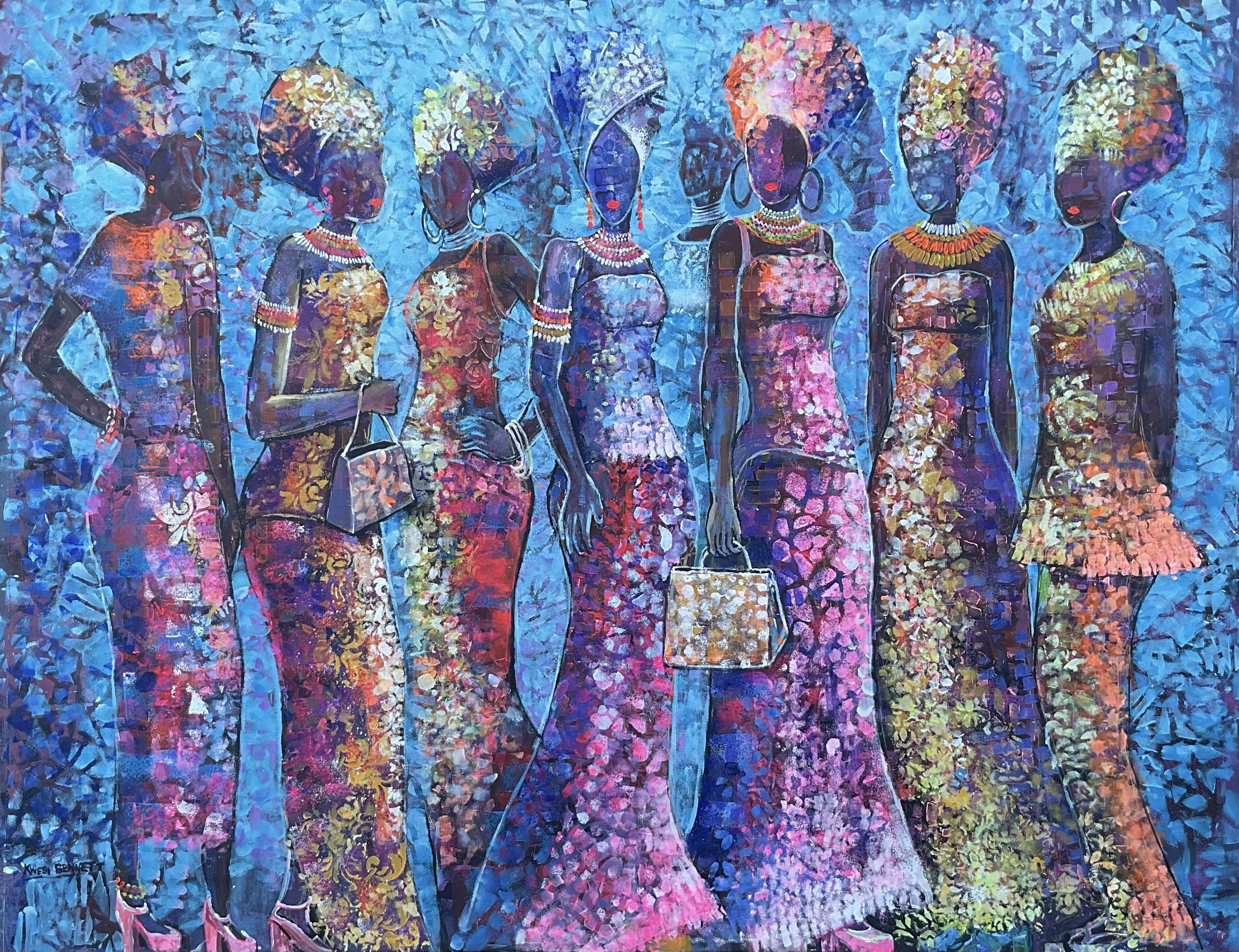Shapely poses - Jacob Kwesi Bennett