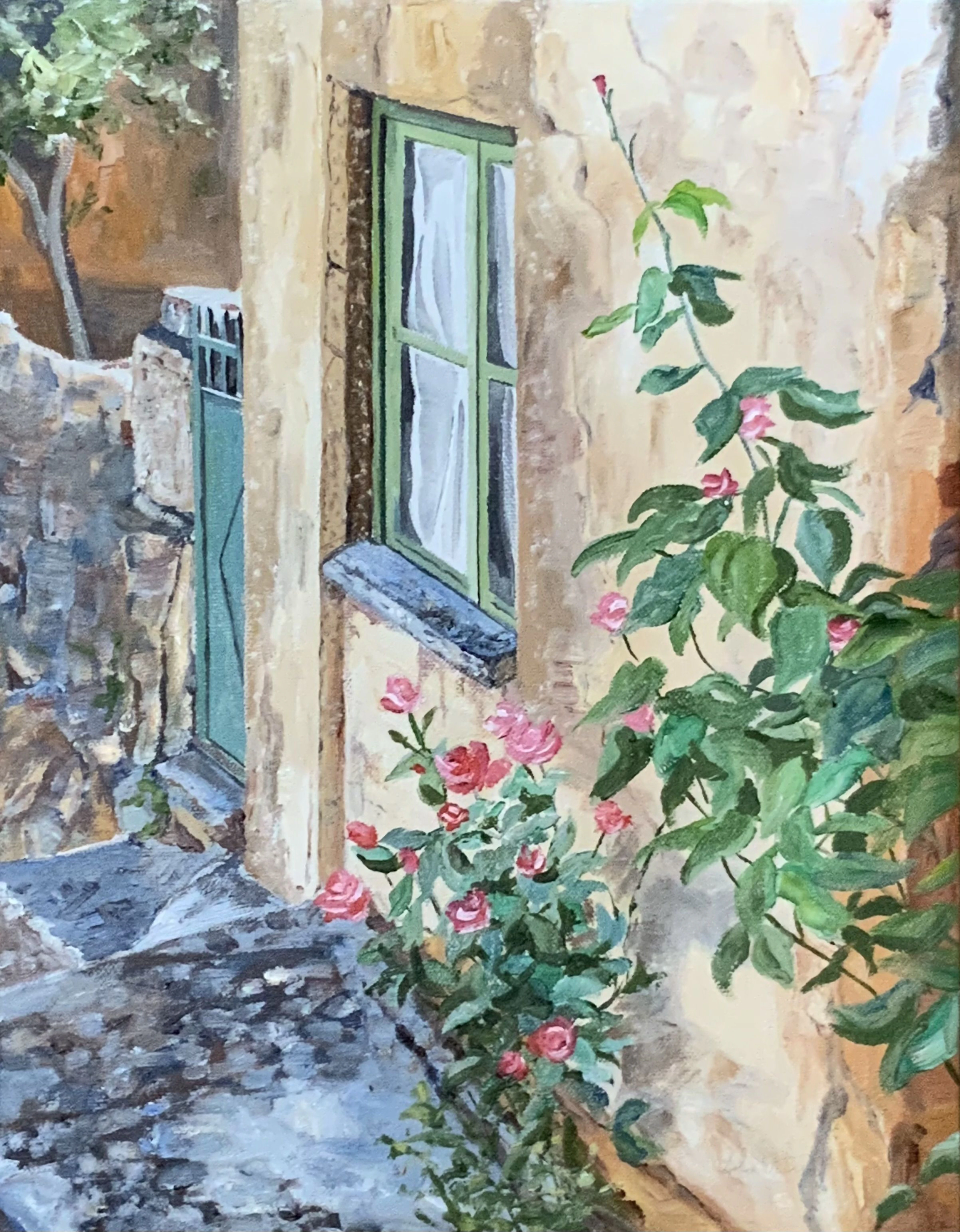 The Green Window - Leslie White