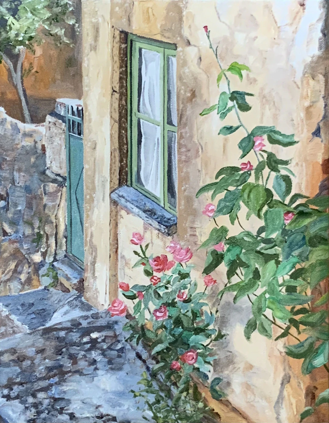 The Green Window - Leslie White