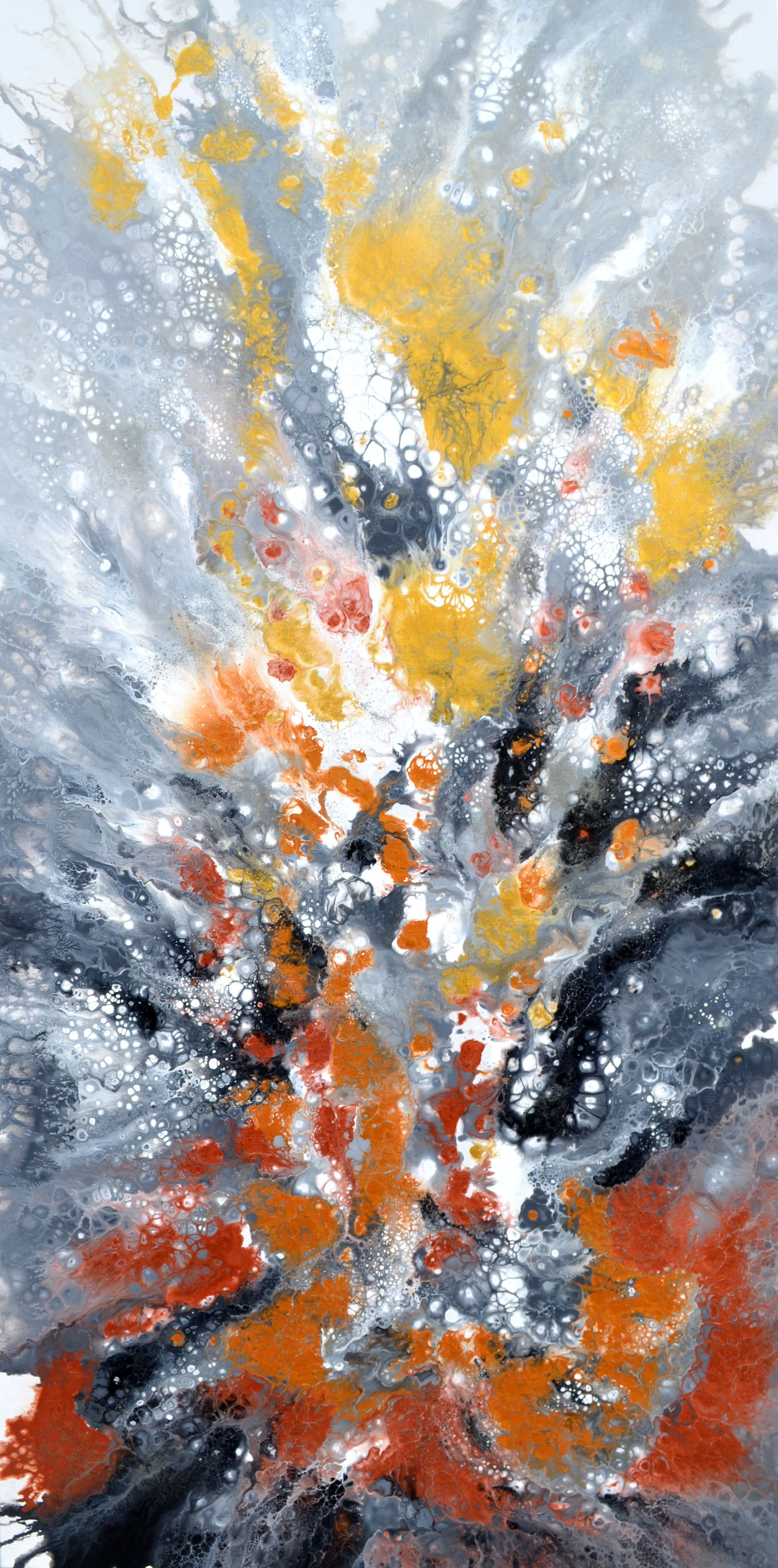 Neutral X 160X80cm Gold and Silver Effect - SOOS TIBERIU