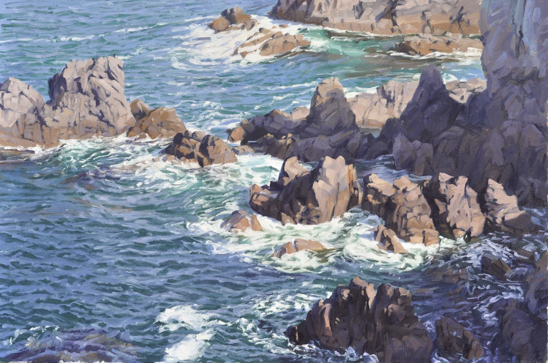 Brittany rocks - Anne Baudequin