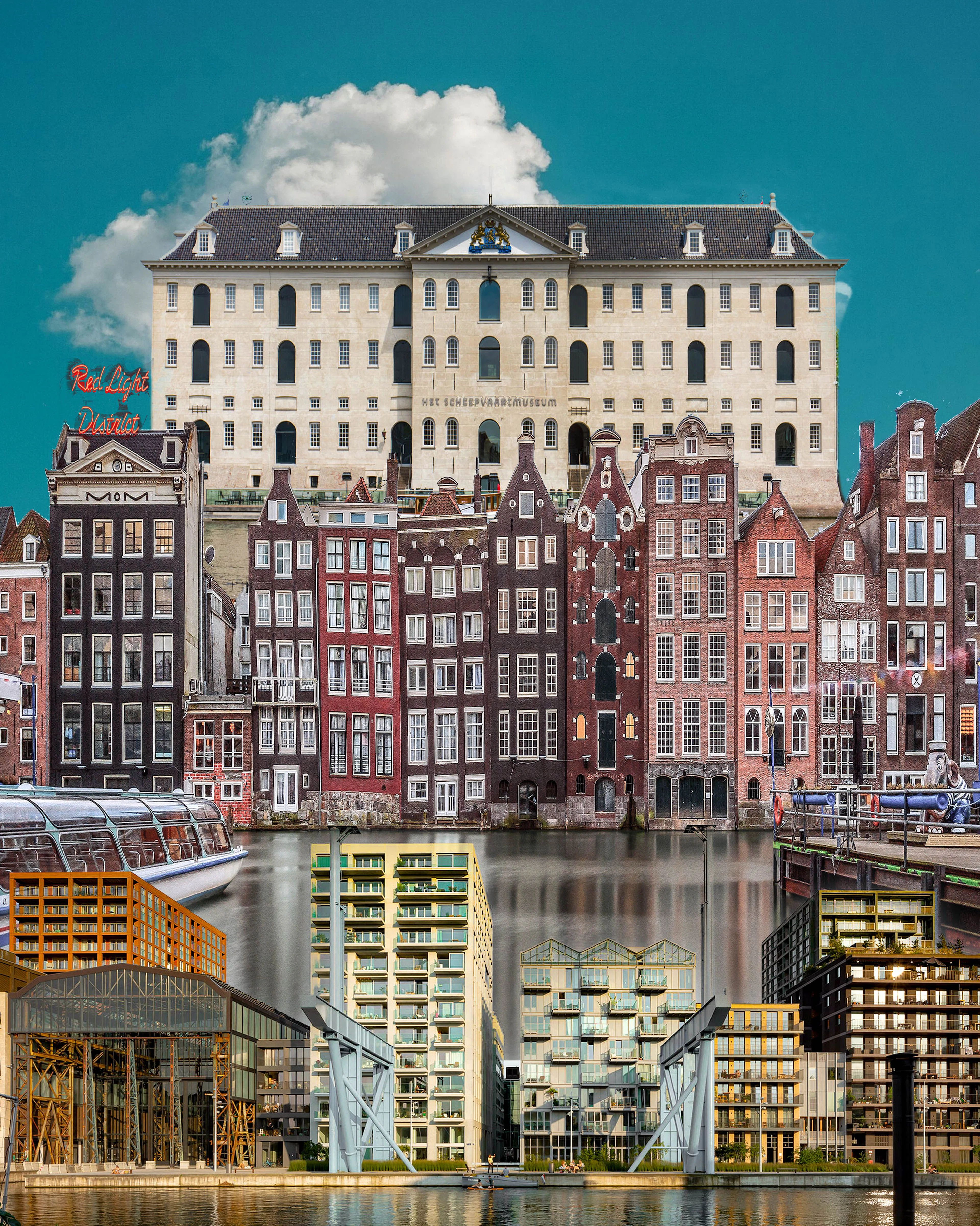 Amsterdam view 1626 - geert lemmers