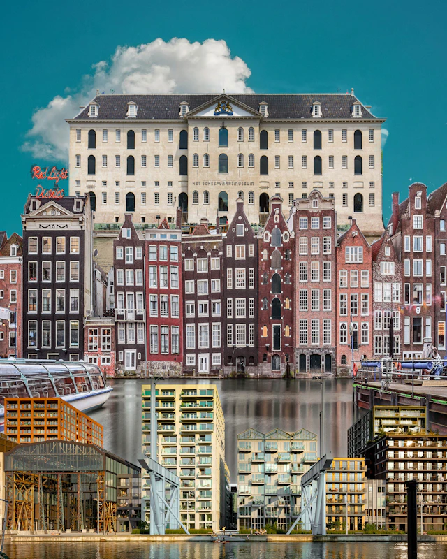 Amsterdam view 1626 - geert lemmers