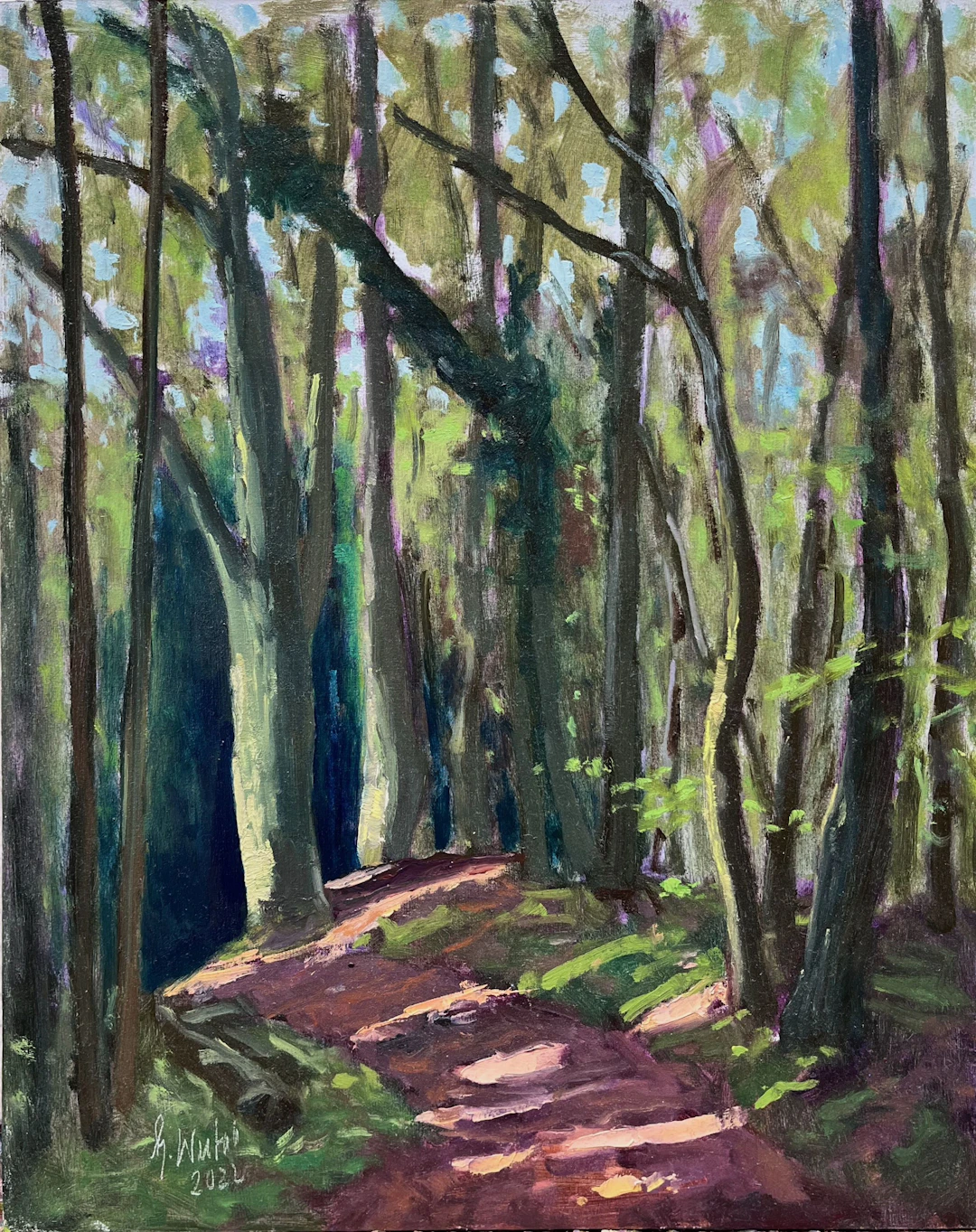 Forest Path Stemweder Hills - Gary Westall