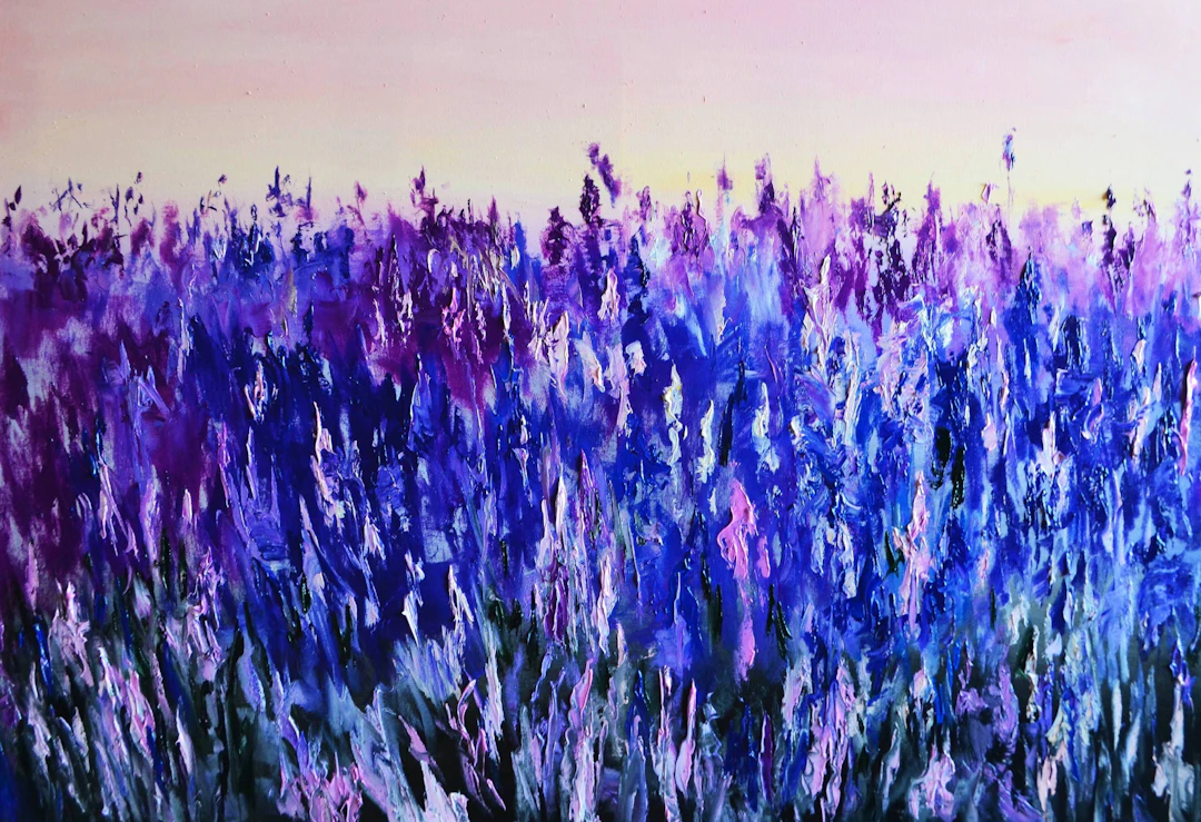 Lavender Splashes - Valeria Radzievska