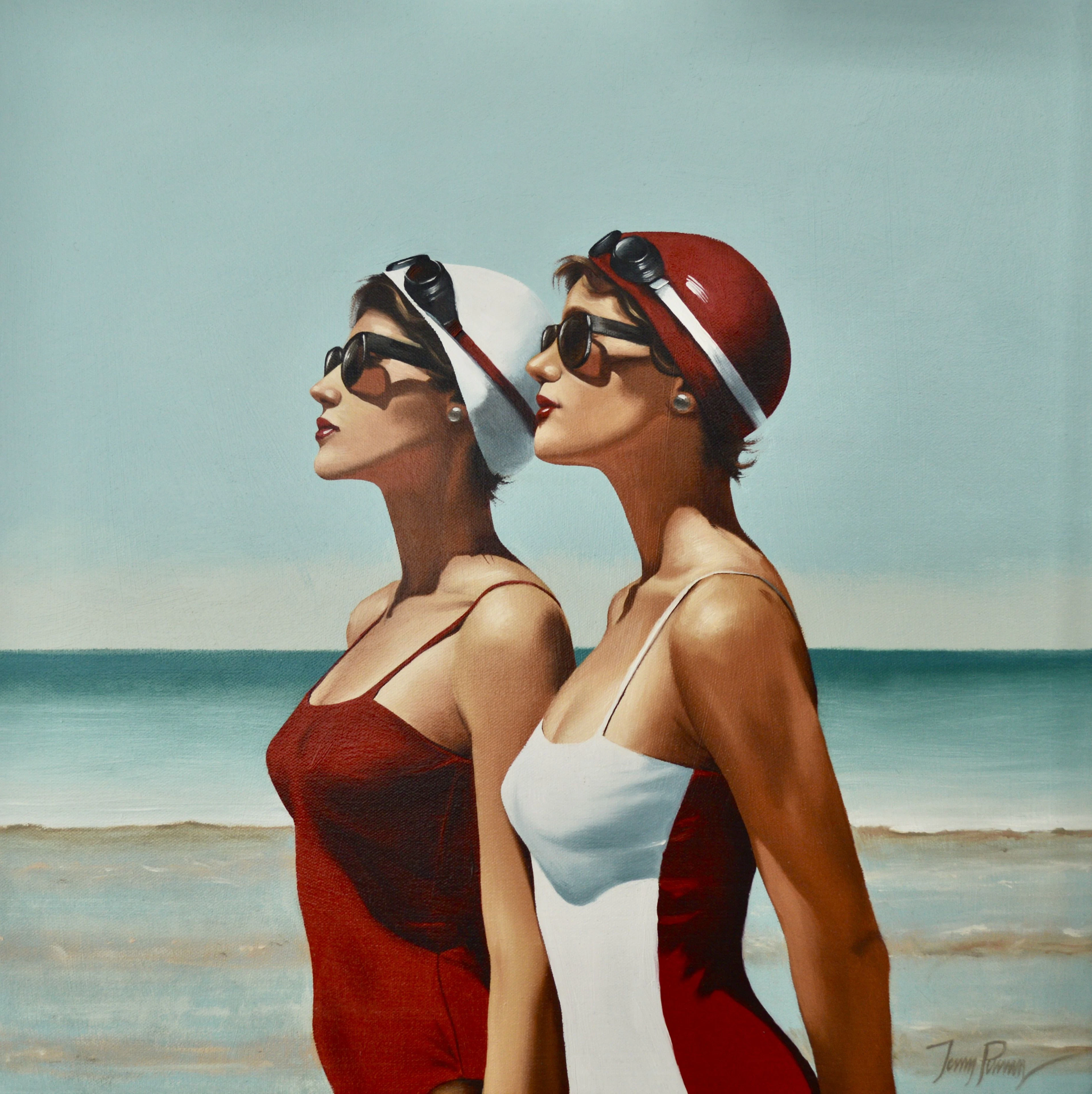 St. Tropez in Red - John Popkess