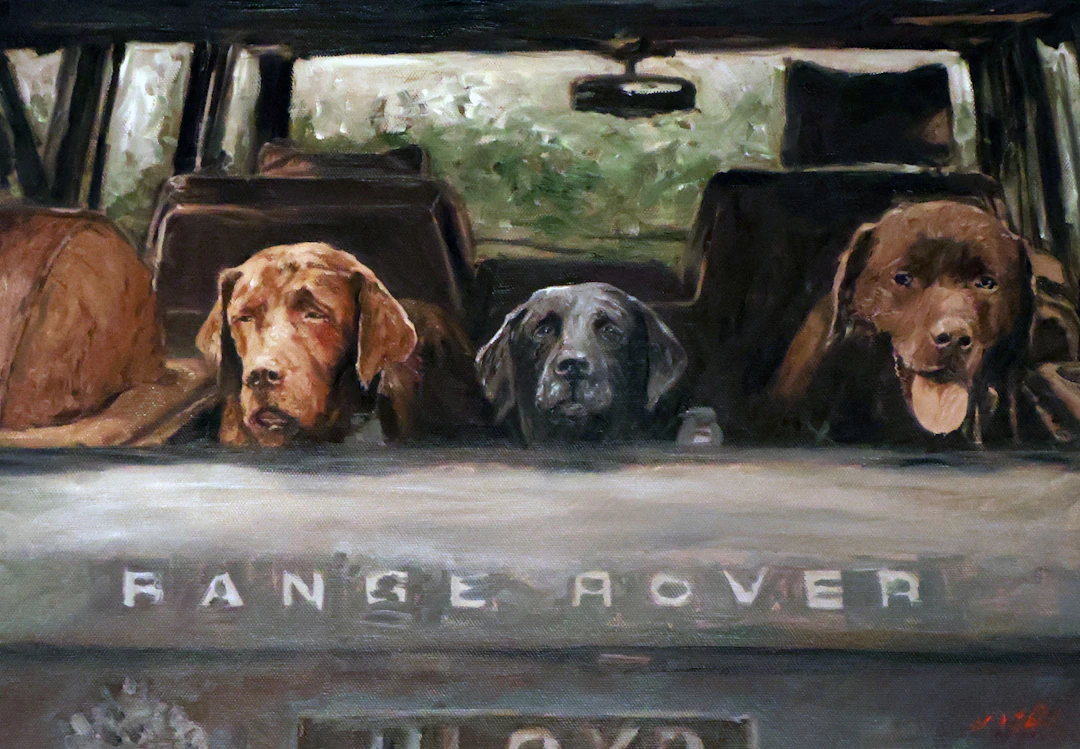 'Heading Out' - William Oxer F.R.S.A.