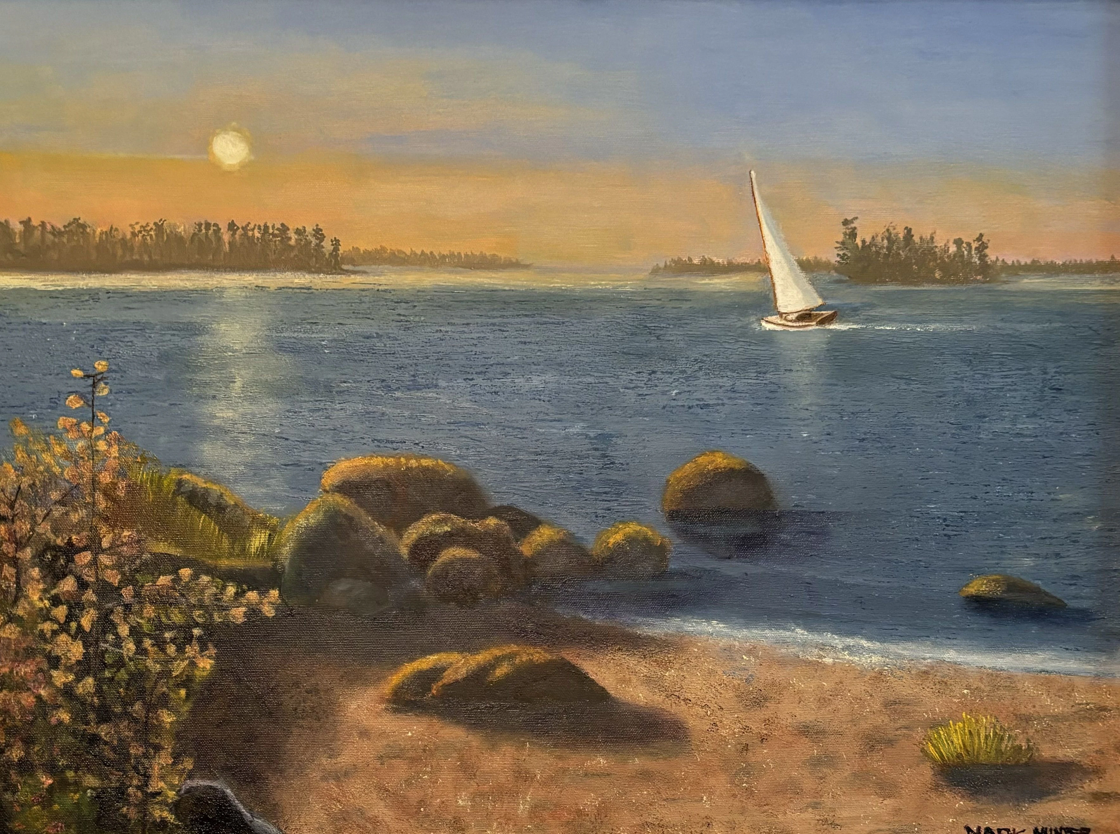 Sunset Sail - Mark Hunter