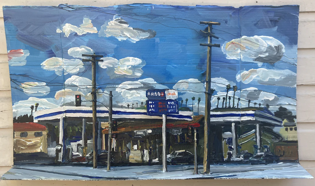 Arco gas station - John Kilduff