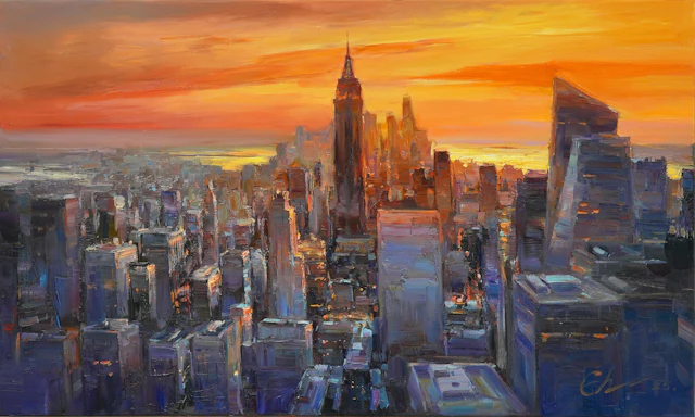 Evening New York - Sergei Chernyakovsky