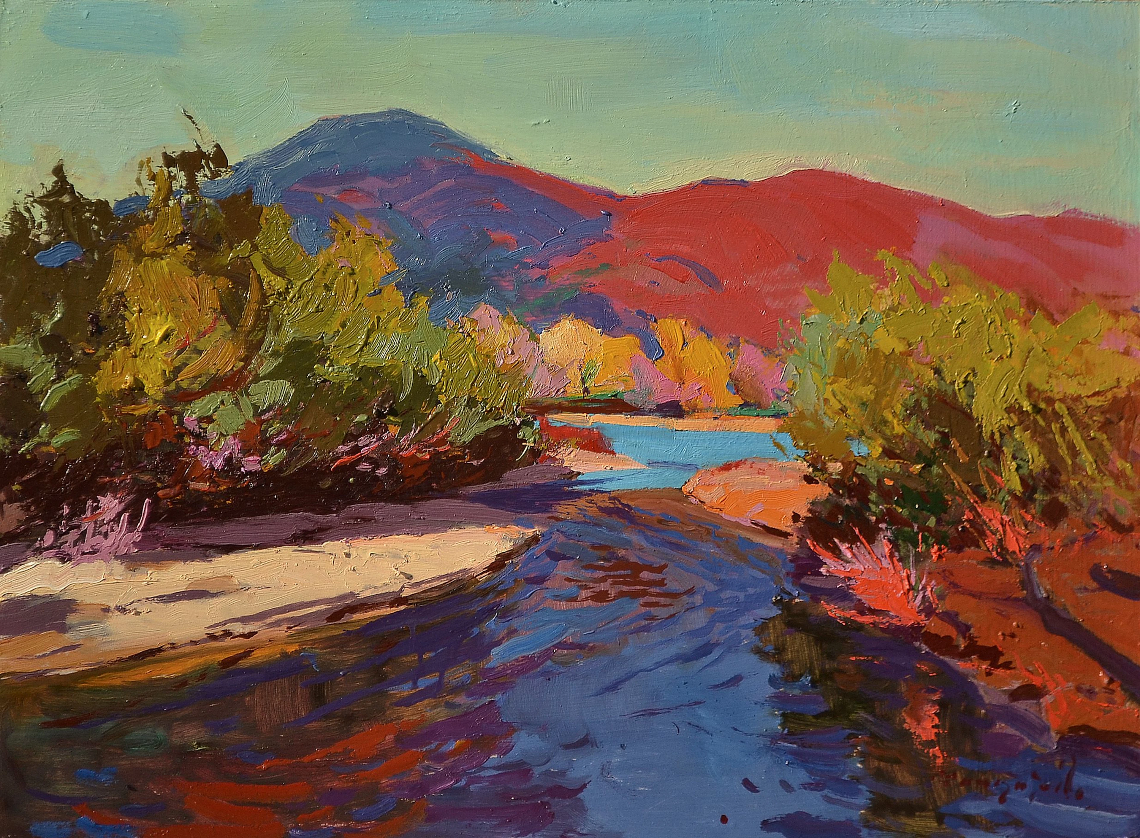 The evening is burning away - Alexander Shandor