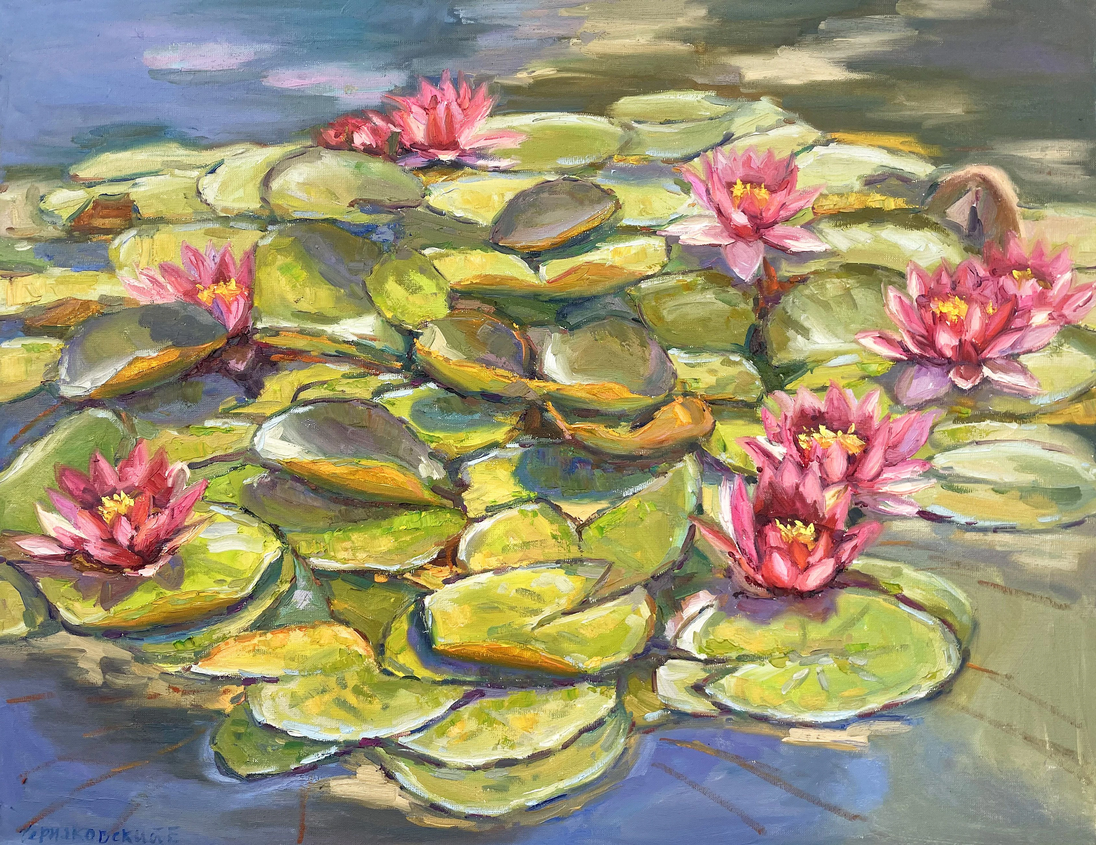 Water lilies - Evgeny Chernyakovsky