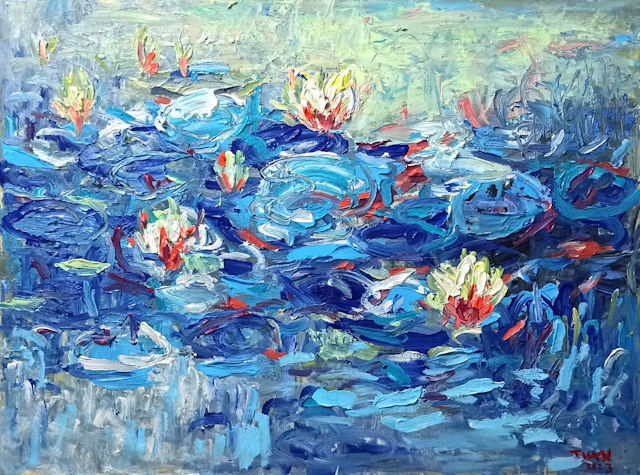 Early morning (90x120cm ) 2023 - LE ANH TUAN
