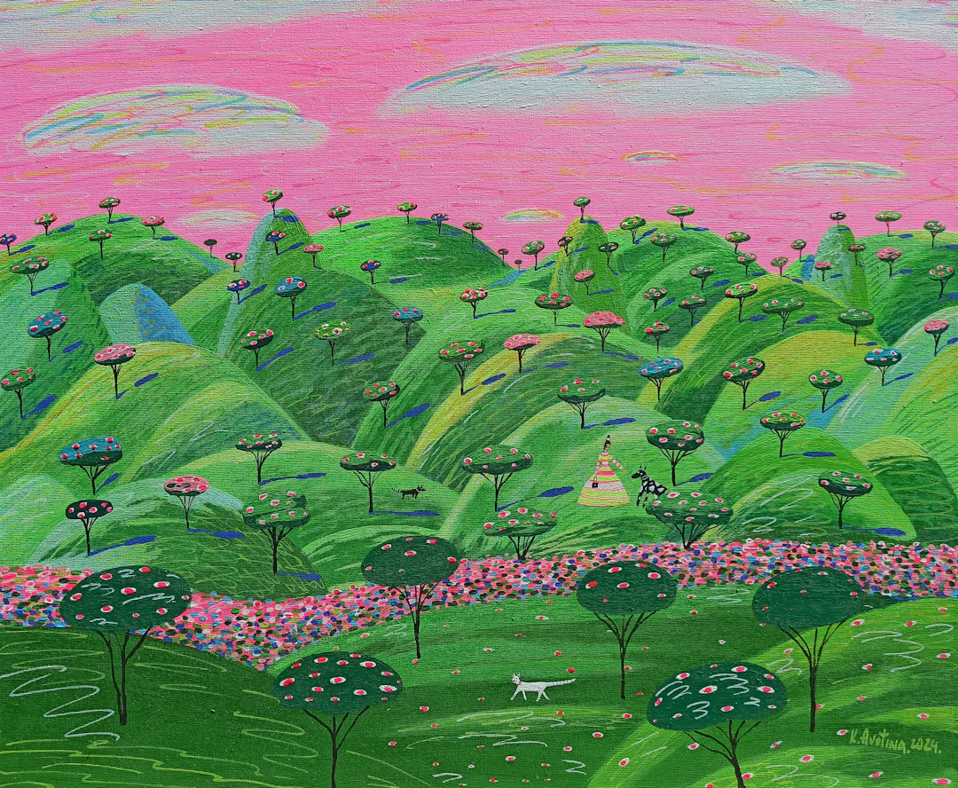 The World In Blossom - Katrina Avotina