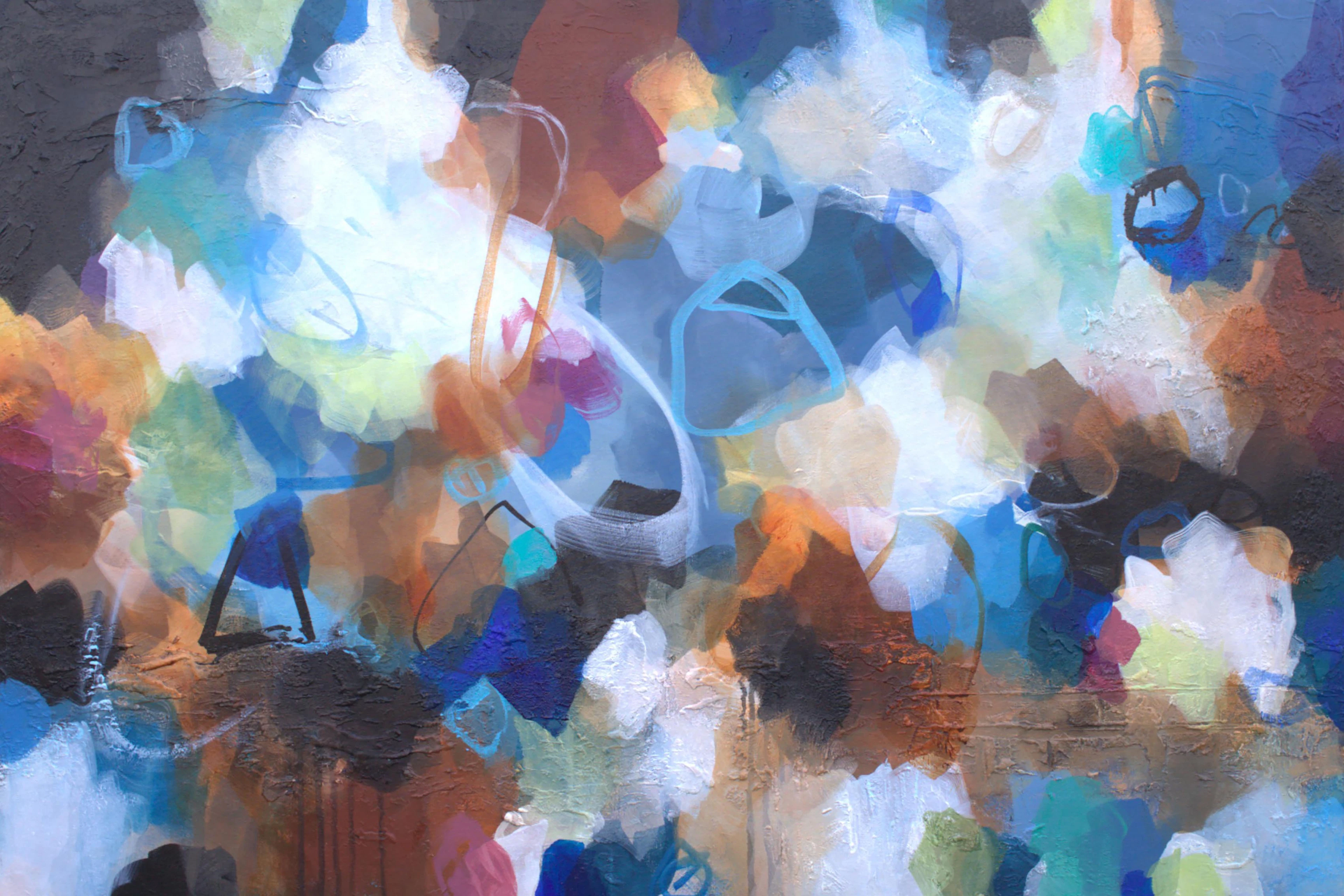 XL Feel The Earth Beneath Your Feet 120 x 80cm - Susan Wooler