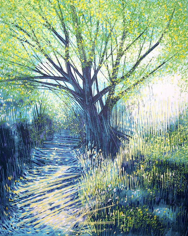 Light Through Summer Trees - Marc Todd