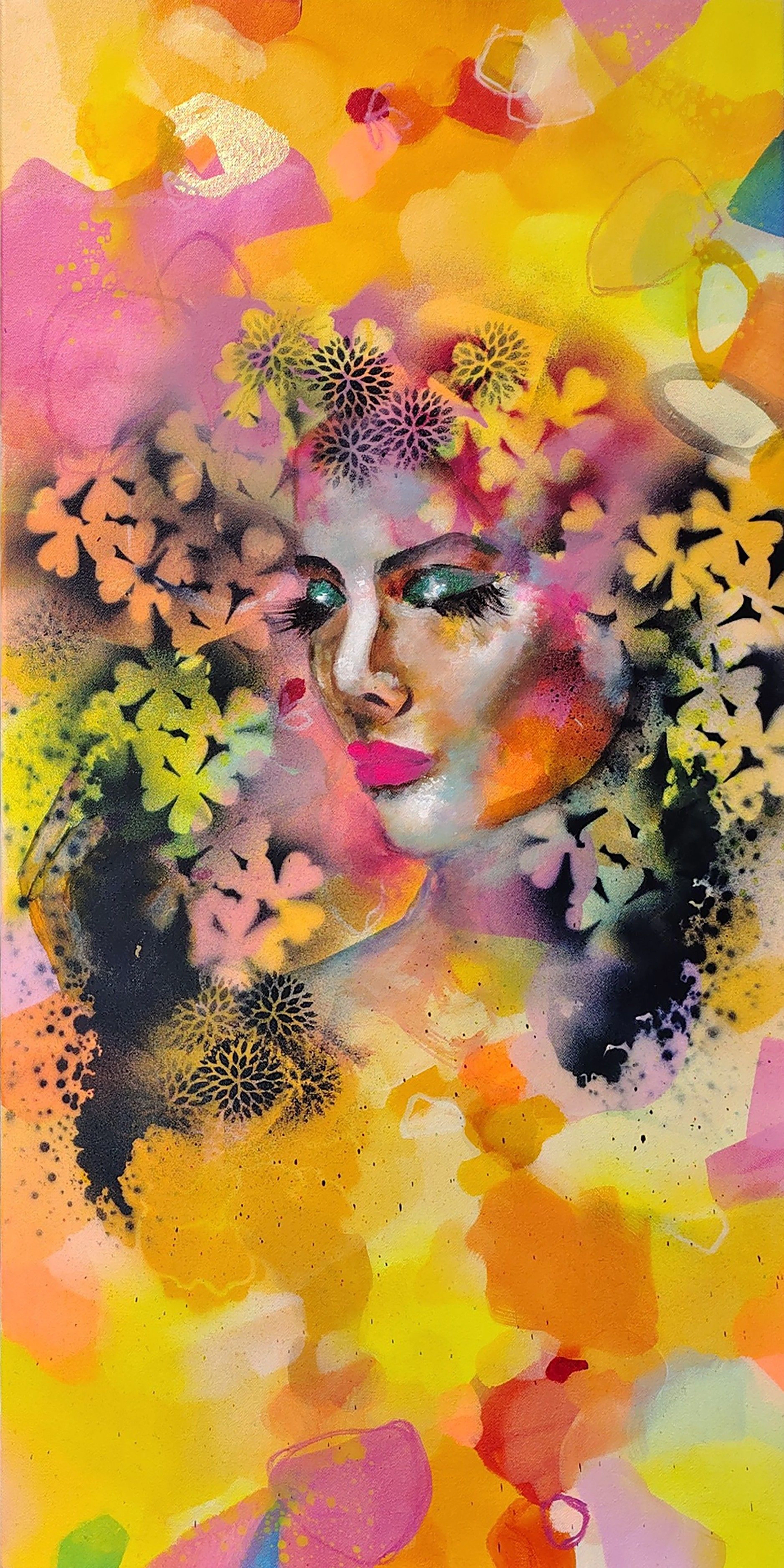 Paradox of Strength and Gentleness 100 x 50 cm - Susan Wooler